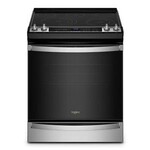 Whirlpool WEE745H0LZ Whirlpool 6.4 cu. ft. 5 Burner Element Single Oven Electric Range with Air Fry Oven in Fingerprint Resistant Stainless Steel
