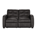 Hughes Furniture #53019DRLSSW01 - Hughes Furniture Dbl Double Reclining Loveseat in Sheath Walnut