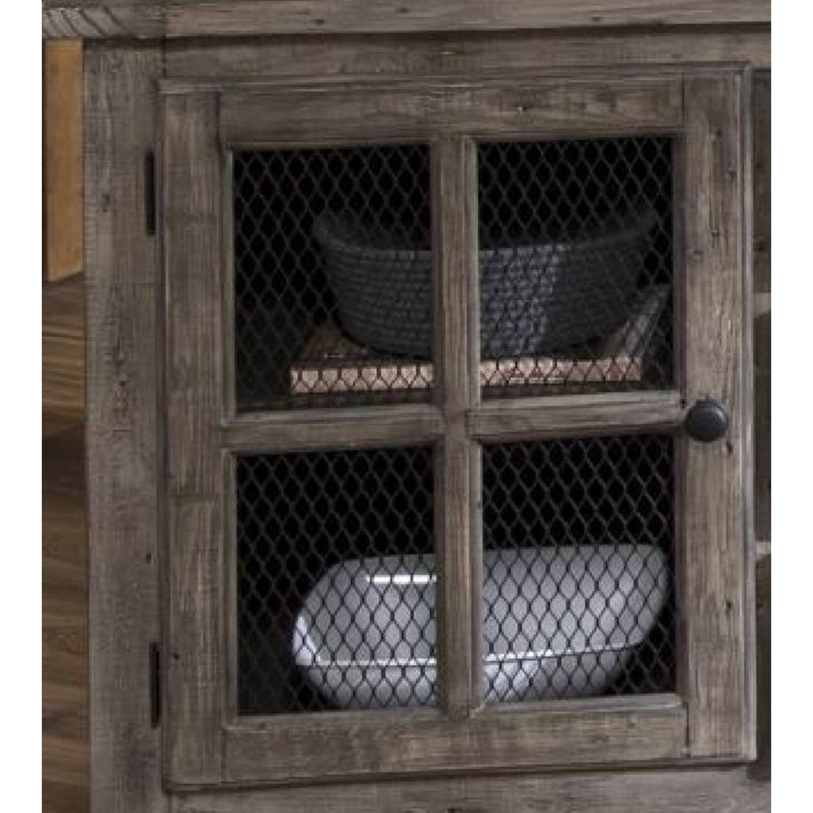 Kith Furniture Kith Furniture Weathered Gray Reclaimed Console