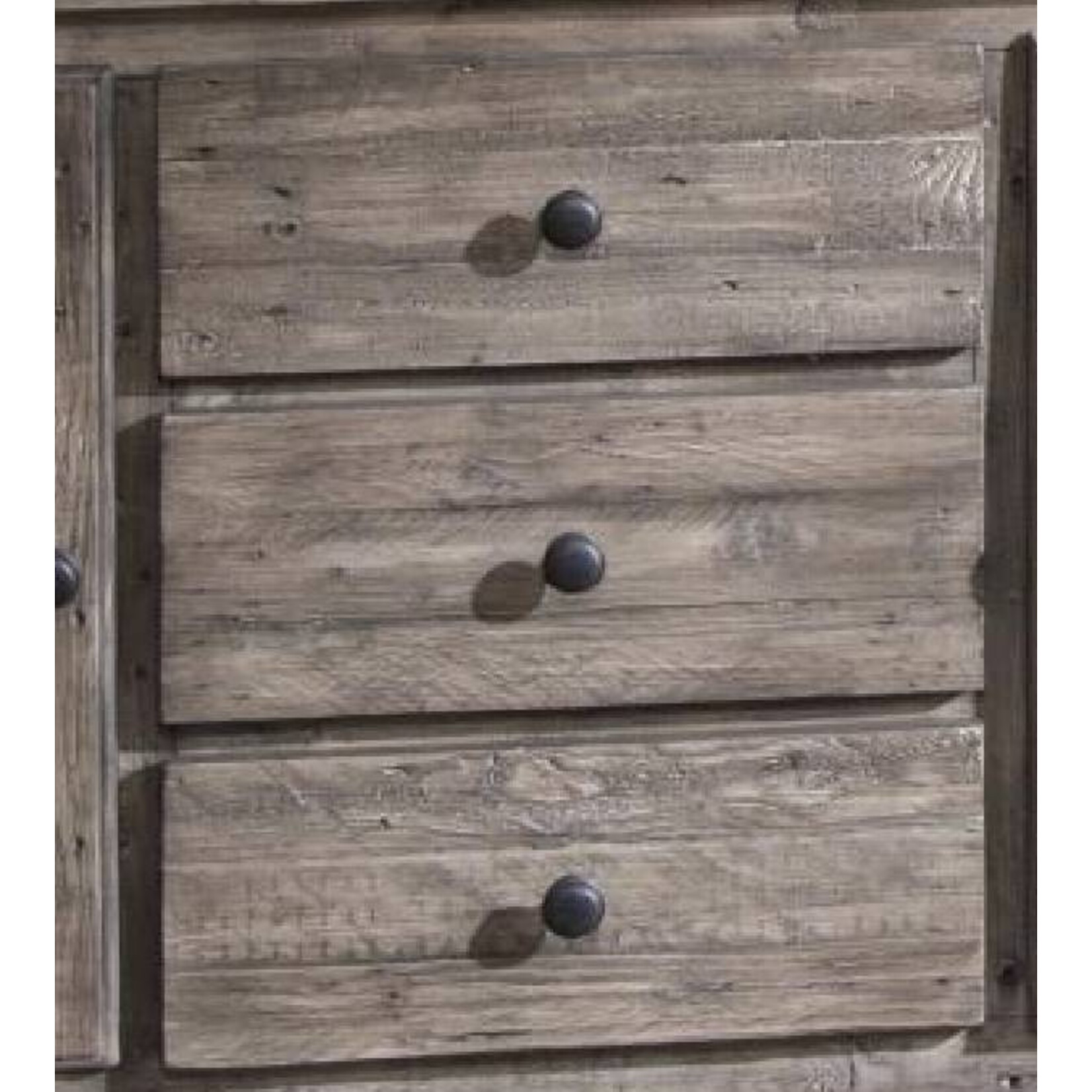 Kith Furniture Kith Furniture Weathered Gray Reclaimed Console