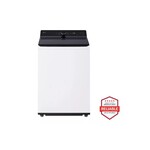 LG #WT8400CW - LG Alpine White 5.5 cu. ft. Mega Capacity Smart Top Load Washer with Impeller, EasyUnload™ & AI Sensing