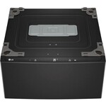 LG WD300CB - LG 27 in. 1 cu. ft. Pedestal Front Load Washer Slim DD Motor in Black Steel