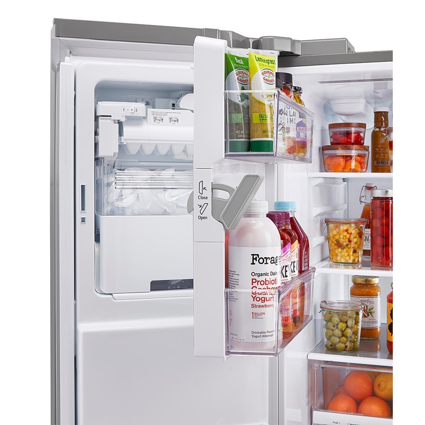 LG LG 28 Cu. Ft. 4 Door French Door Smart Refrigerator with Dual Ice with Craft Ice and Double Freezer in Stainless Steel