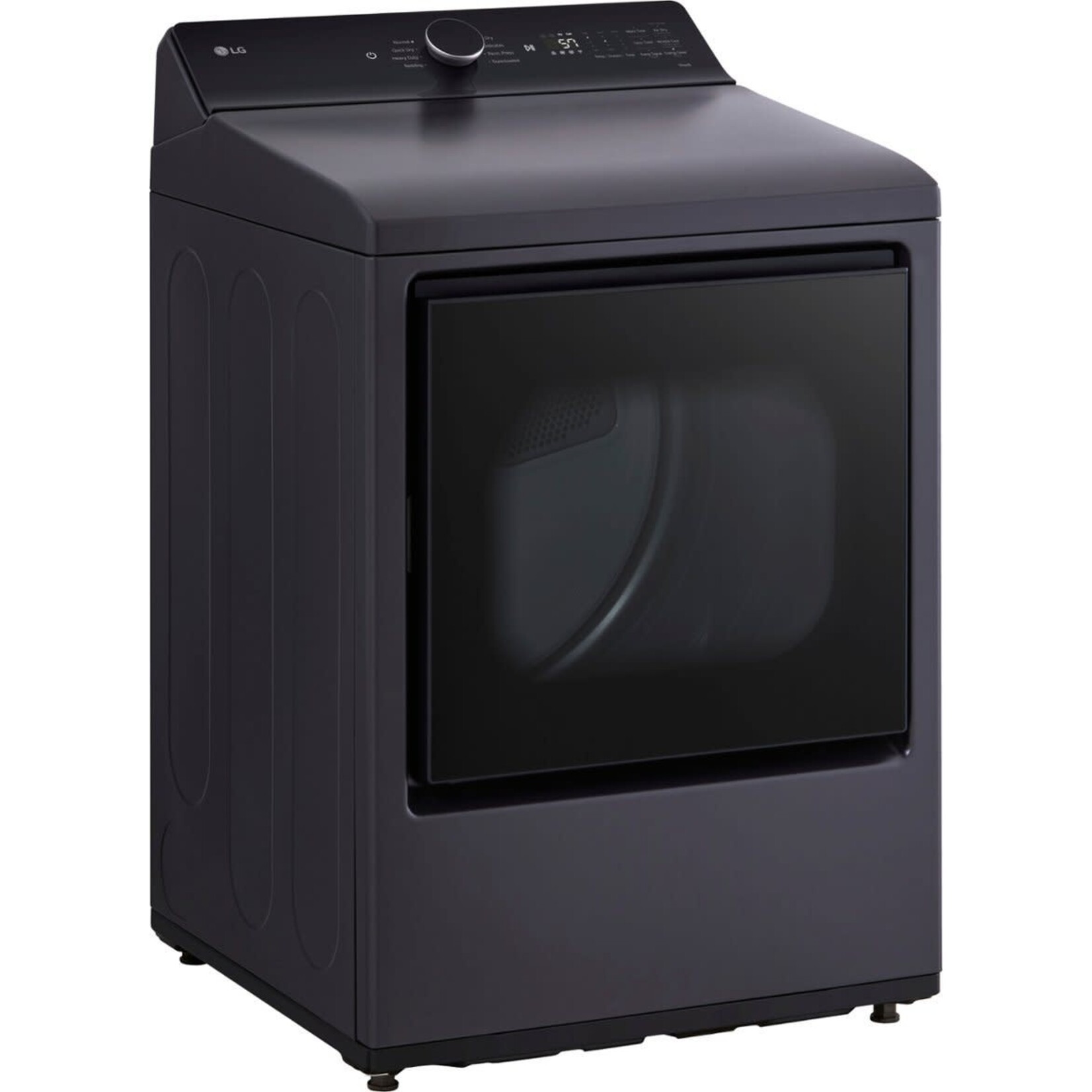 LG #DLE8400BE - LG 7.3 Cu. Ft. Smart Electric Dryer with EasyLoad Door in Matte Black
