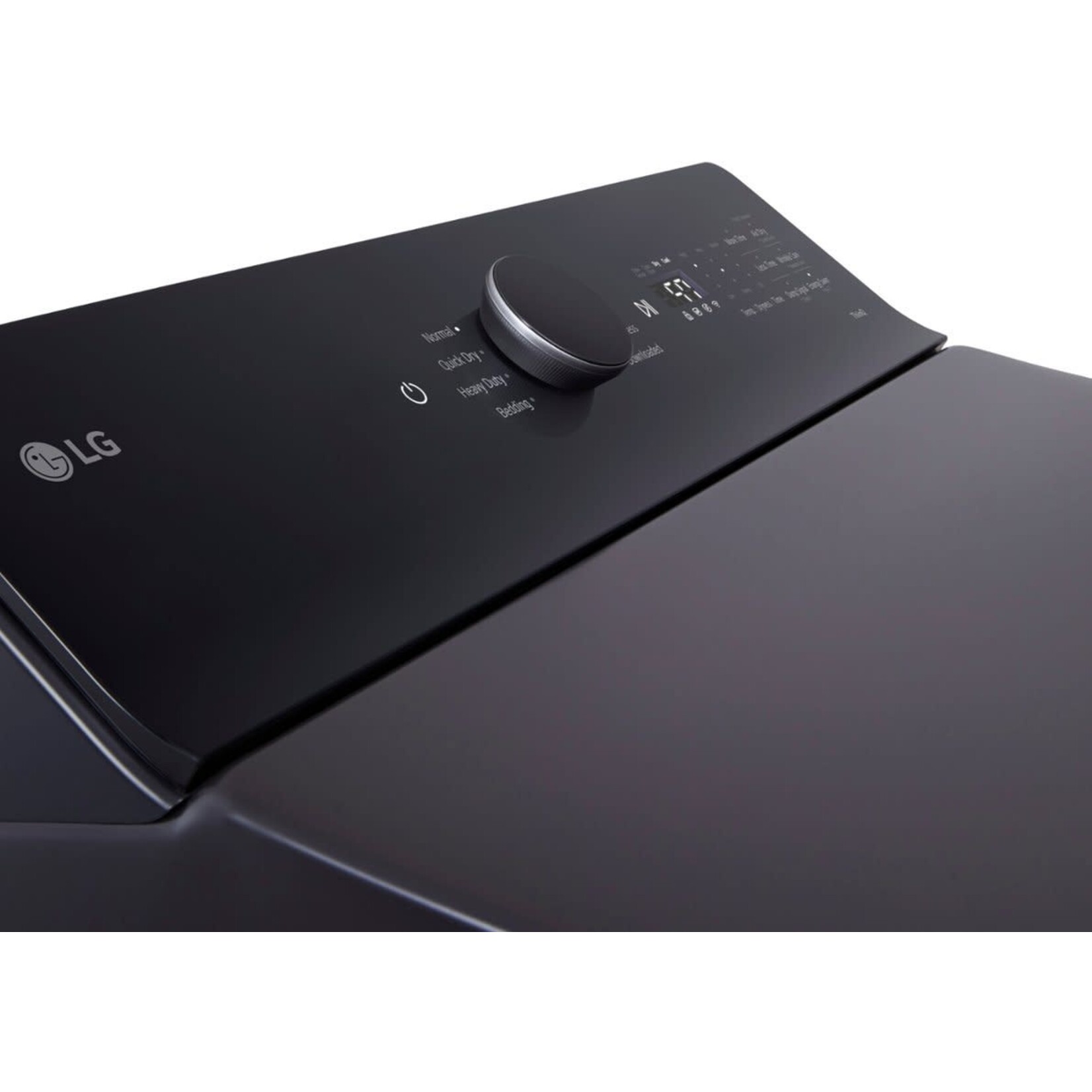 LG #DLE8400BE - LG 7.3 Cu. Ft. Smart Electric Dryer with EasyLoad Door in Matte Black