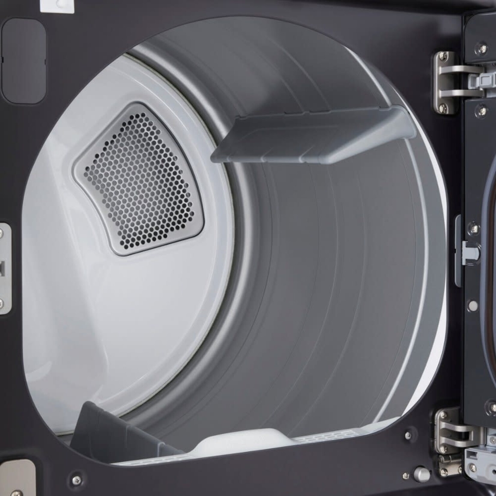 LG #DLE8400BE - LG 7.3 Cu. Ft. Smart Electric Dryer with EasyLoad Door in Matte Black