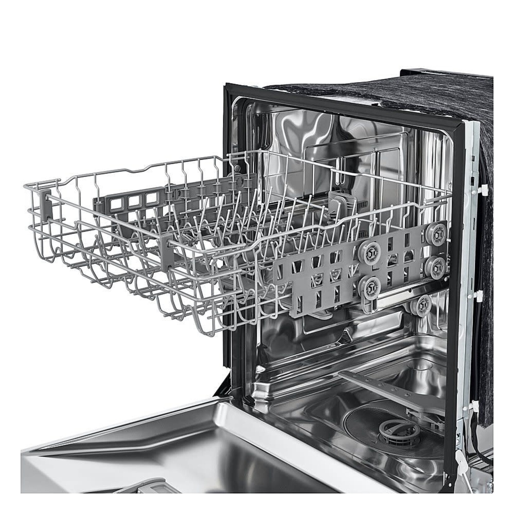 LG #LDFC2423W - LG  24" Wide Front Control Dishwasher with LoDecibel Operation and Dynamic Dry™ in White