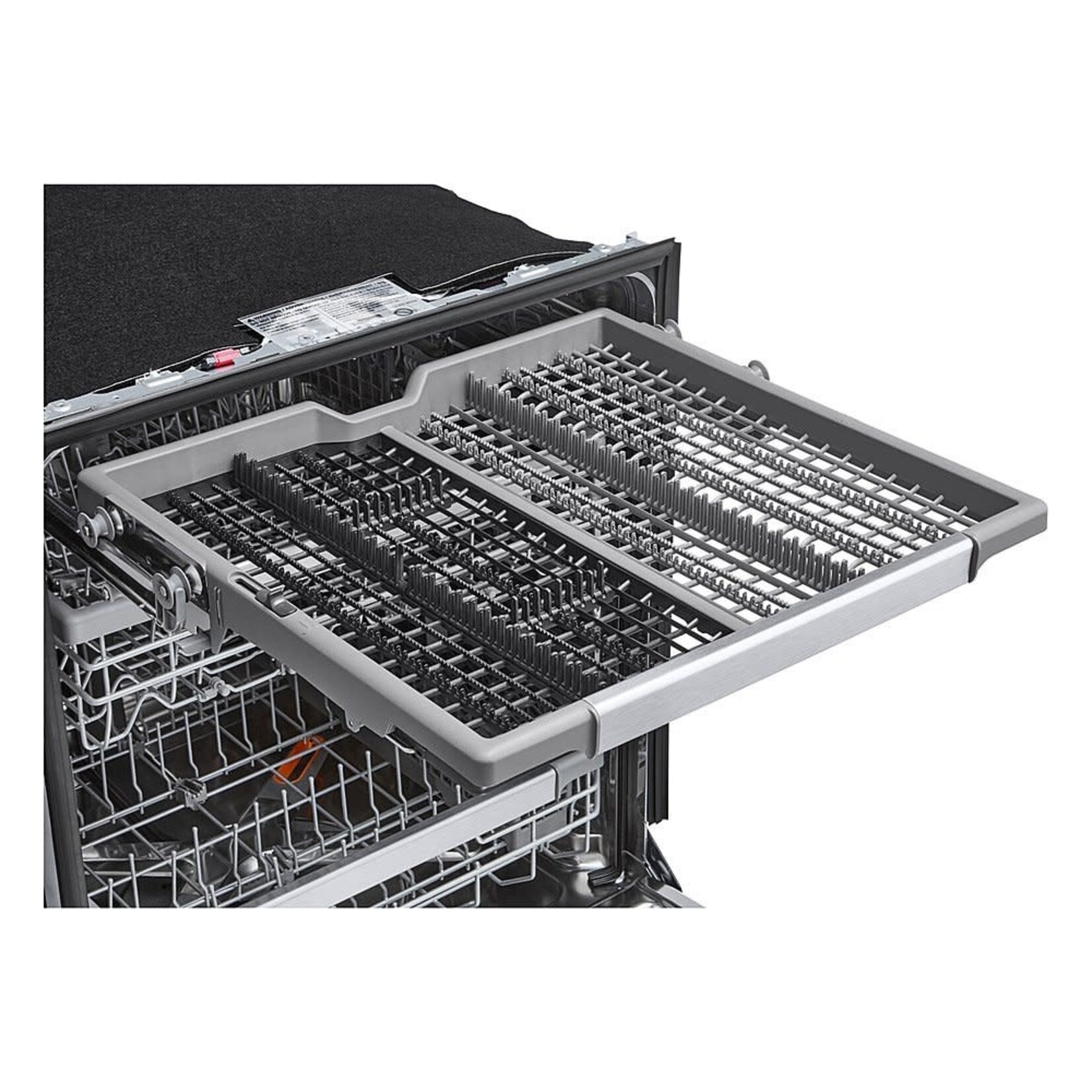 LG #LDPH7972D - LG - 24" Top Control Smart Built-In Stainless Steel Tub Dishwasher with 3rd Rack, QuadWash Pro and 42dba - PrintProof Black Stainless steel