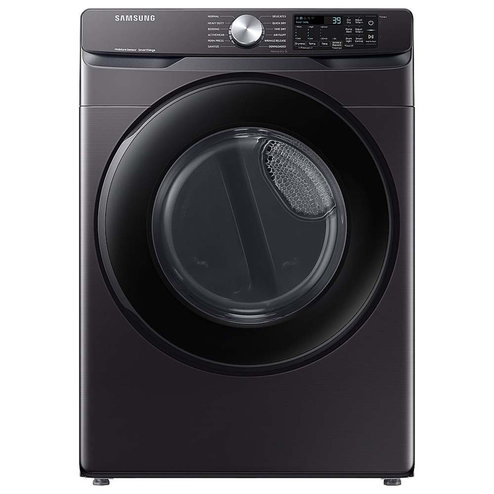 SAMSUNG *DVG51CG8000V 7.5 cu.ft. Smart vented Gas Dryer with Sensor Dry in Brushed Black