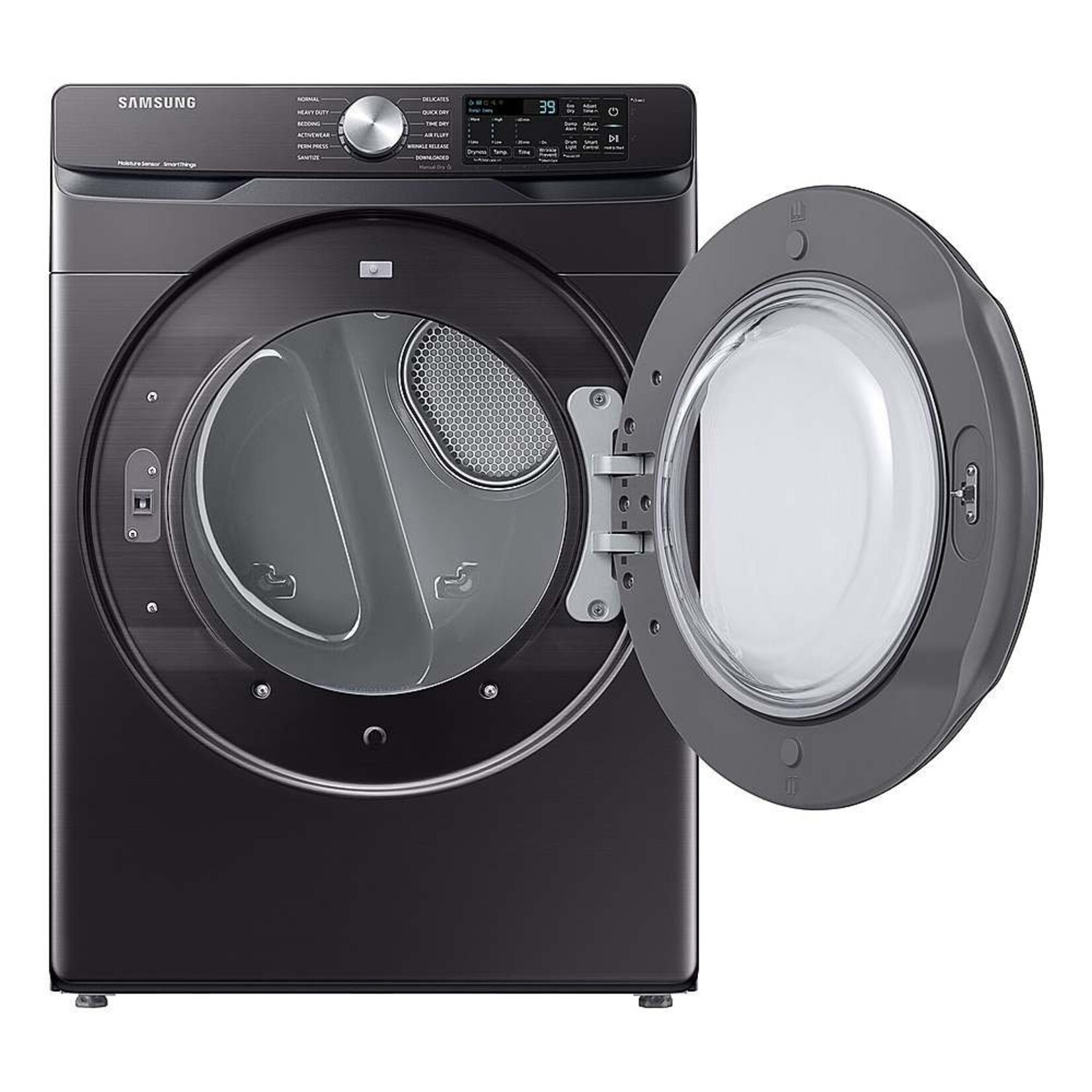 SAMSUNG *DVG51CG8000V 7.5 cu.ft. Smart vented Gas Dryer with Sensor Dry in Brushed Black