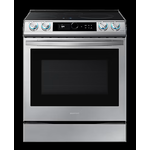 SAMSUNG #NE63T8911SS Samsung - 6.3 cu. ft. Slide-in Induction Range with Smart Dial, WiFi & Air Fry - Stainless Steel