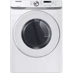 SAMSUNG DVE45T6000W 7.5 cu. ft. Stackable Vented Electric Dryer with Sensor Dry in White