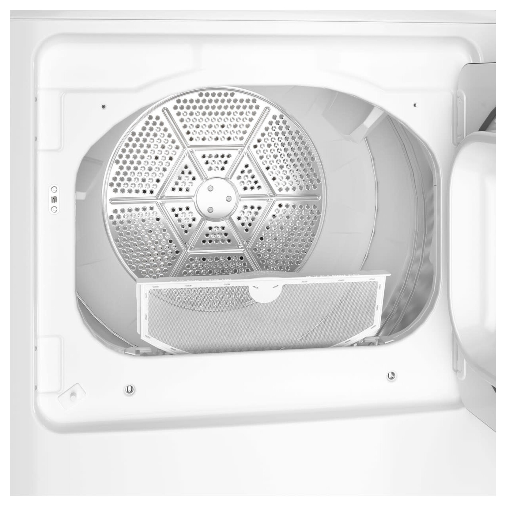 GE GTD48EASWWB GE® 7.2 cu. ft. Capacity Electric Dryer with Up To 120 ft. Venting and Extended Tumble