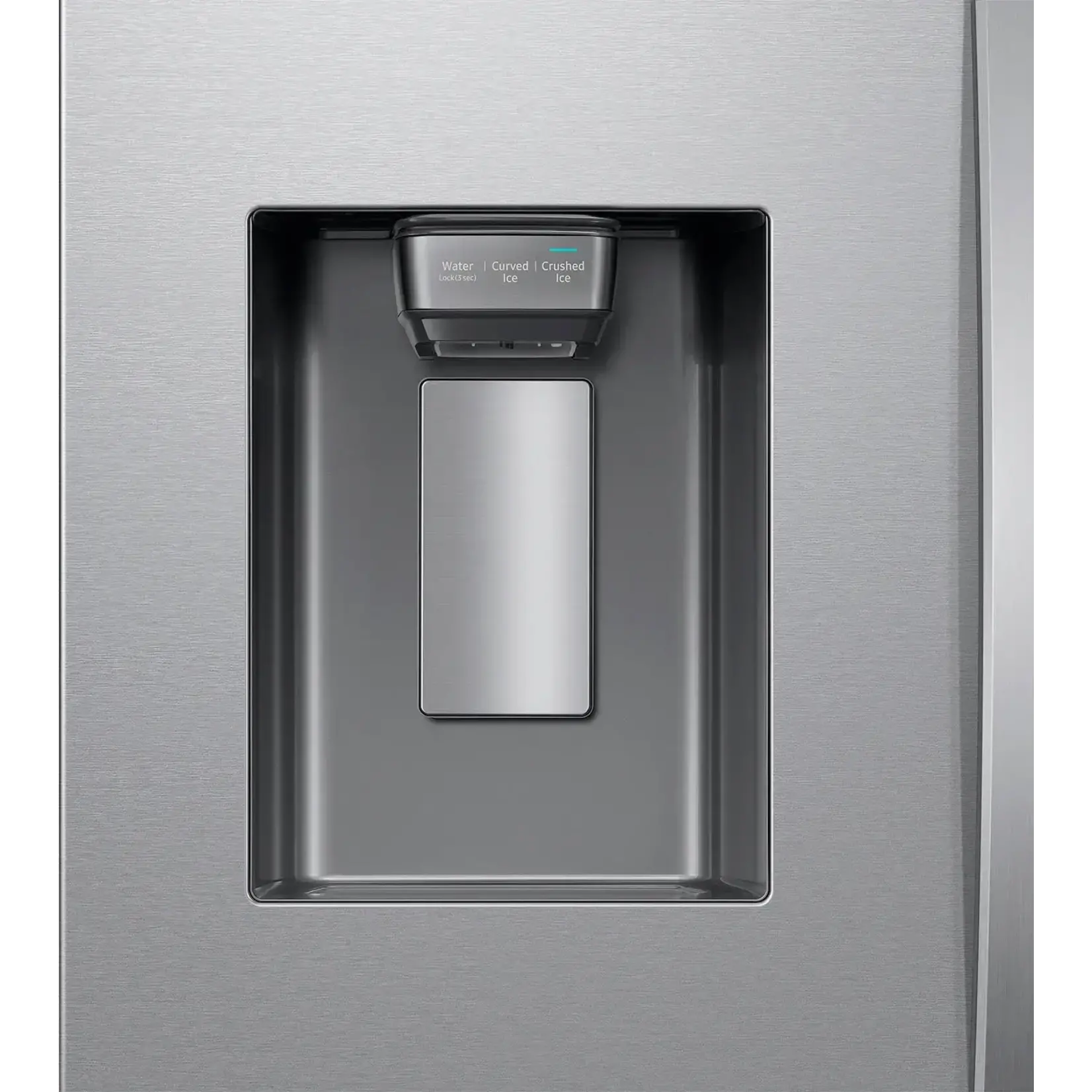 SAMSUNG #*RF27CG5400SR 26 cu. ft. Mega Capacity Counter Depth 3-Door French Door Refrigerator with Four Types of Ice in Stainless Steel