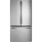 GE #GNE27JYMFS - GE 27 cu. ft. French Door Refrigerator in Fingerprint Resistant Stainless with Internal Dispenser, ENERGY STAR