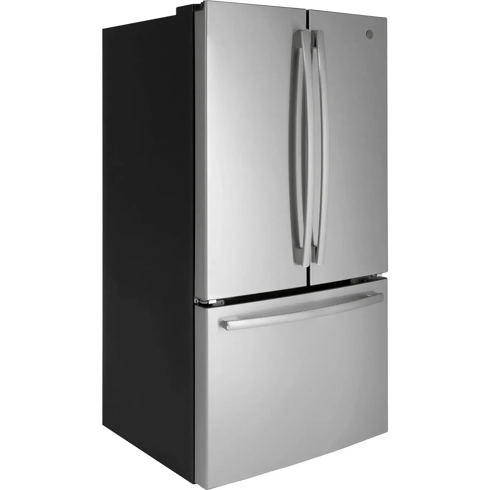 GE #GNE27JYMFS - GE 27 cu. ft. French Door Refrigerator in Fingerprint Resistant Stainless with Internal Dispenser, ENERGY STAR