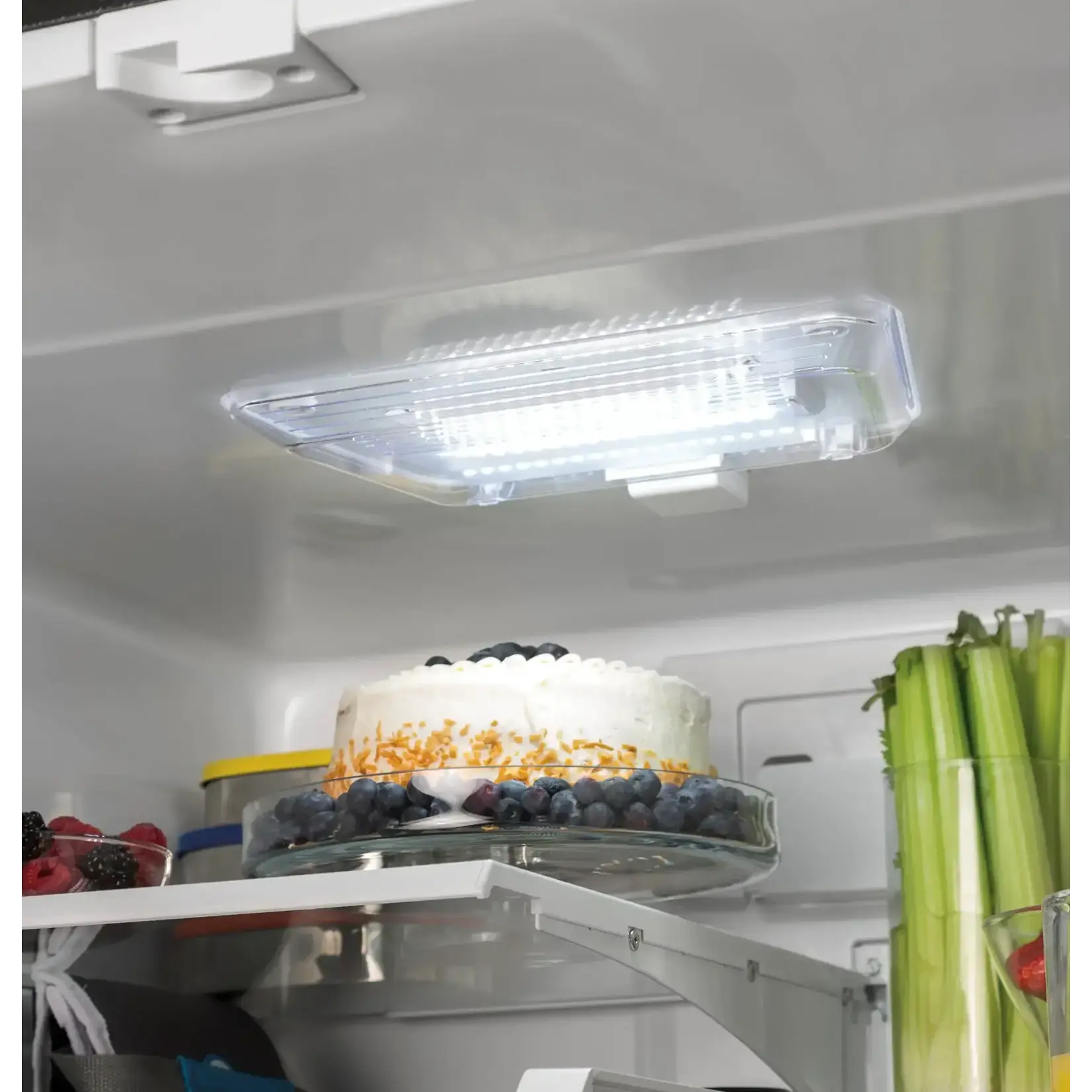 GE #GNE27JYMFS - GE 27 cu. ft. French Door Refrigerator in Fingerprint Resistant Stainless with Internal Dispenser, ENERGY STAR
