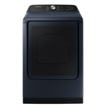 SAMSUNG #DVE54CG7150D - Samsung 7.4 cu. ft. Smart Vented Electric Dryer with Pet Care Dry and Steam Sanitize+ in Brushed Navy Blue