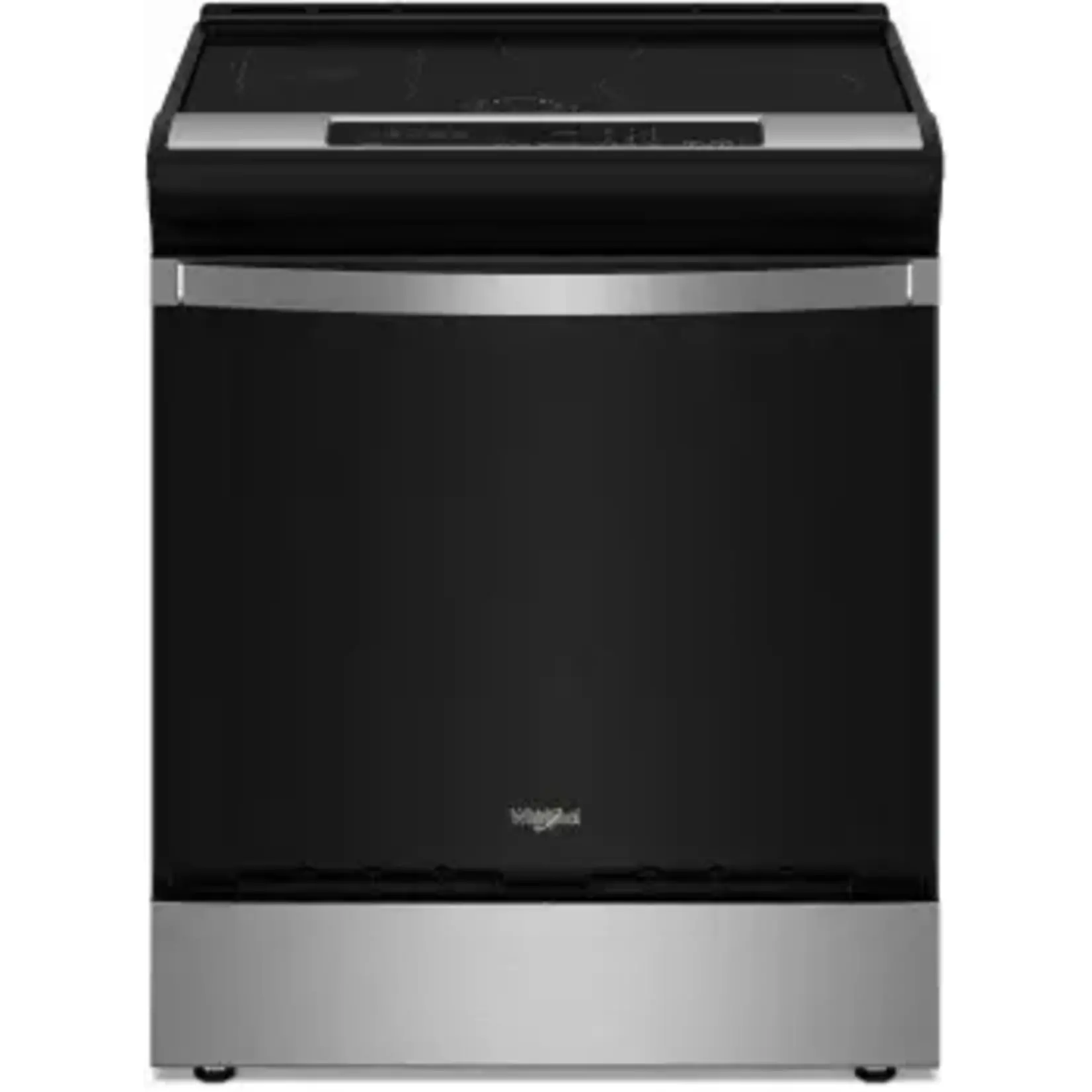 Whirlpool WSIS5030RZ 30 in. 4 Elements Slide-In Induction Range in Fingerprint Resistant Stainless Steel with No Preheat Air Fry