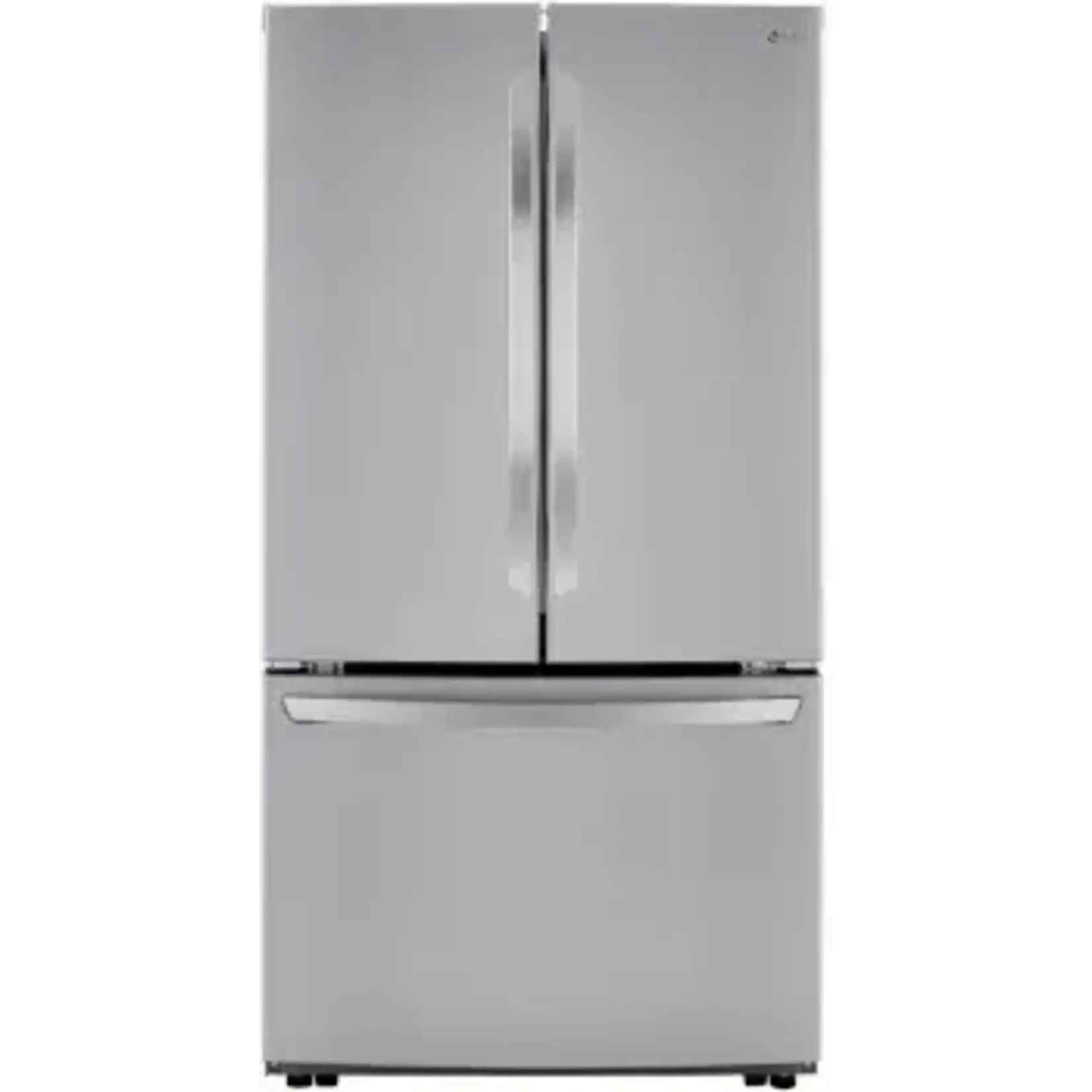 LG #LRFCS29D6S - LG 29 cu. ft. 3-Door French Door Refrigerator in Stainless Steel with Door Cooling+ and Internal Ice Dispenser