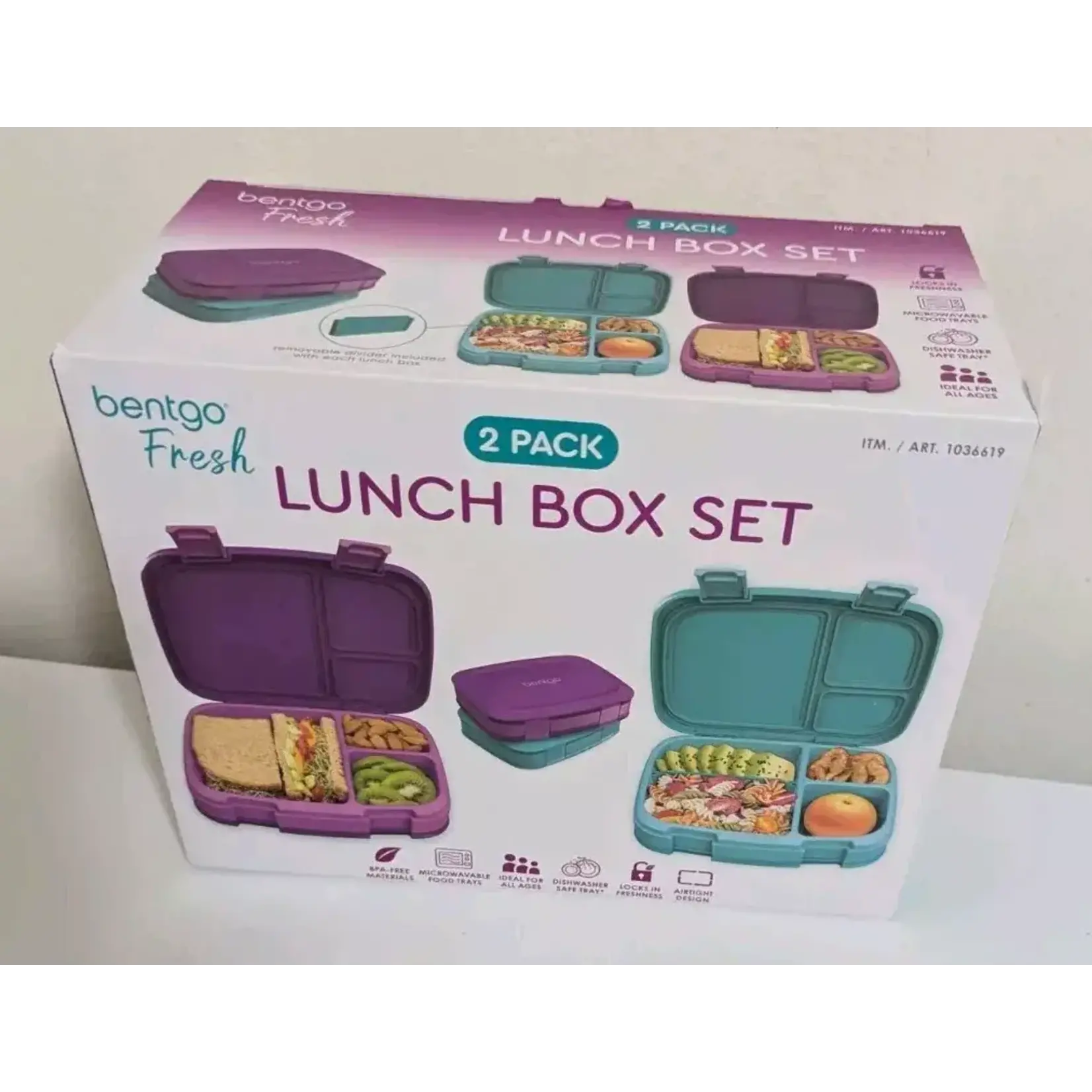 Bentgo Fresh 2 Pack Lunch Box Set