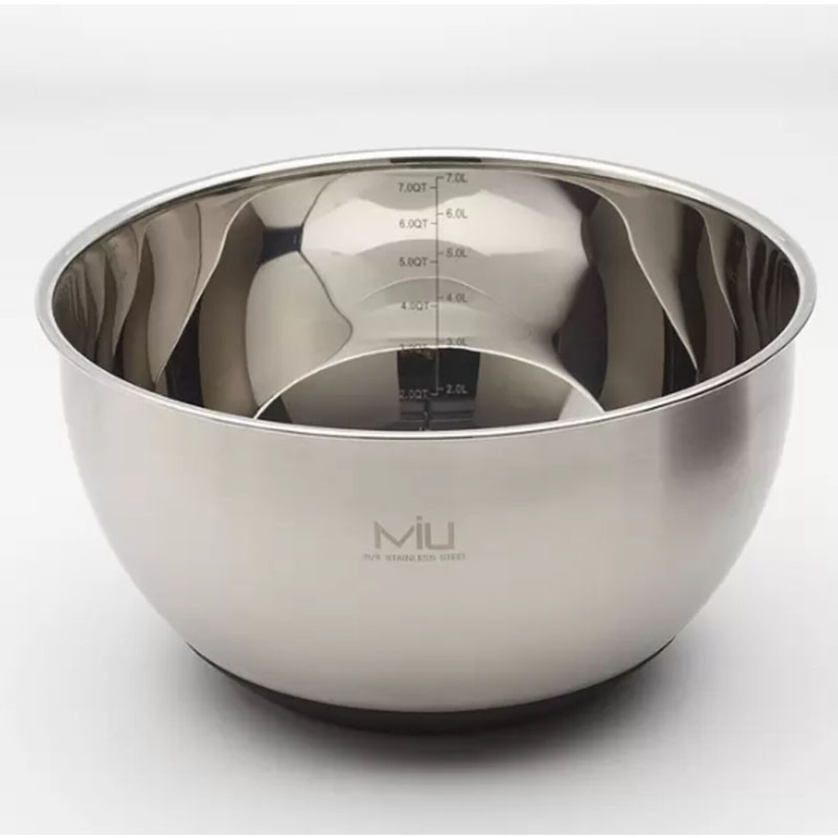 1039445 MIU Stainless Steel Mixing Bowl with Graters, Set of 8