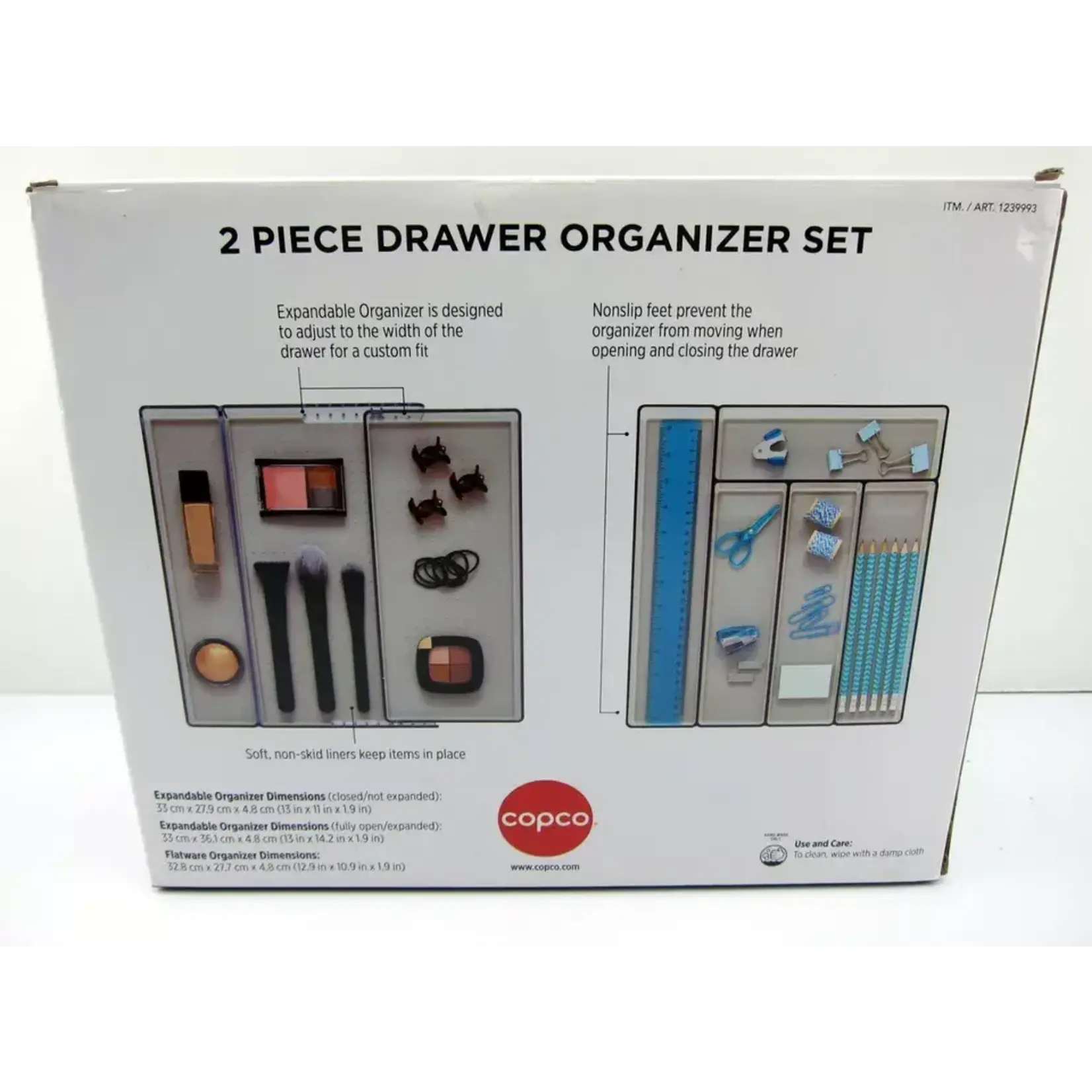 5234679 Copco 2-piece Drawer Organizer Set