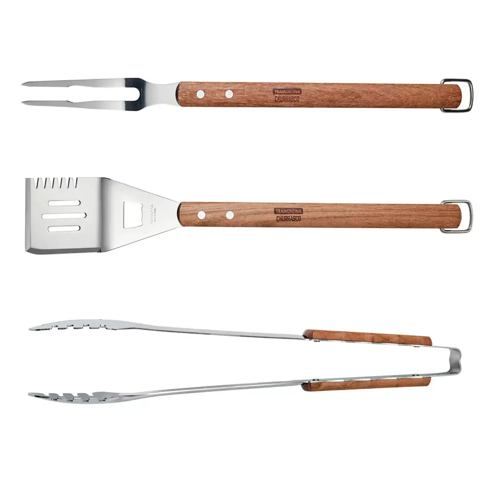 1548701 Tramontina BBQ 3 Piece Tool Set