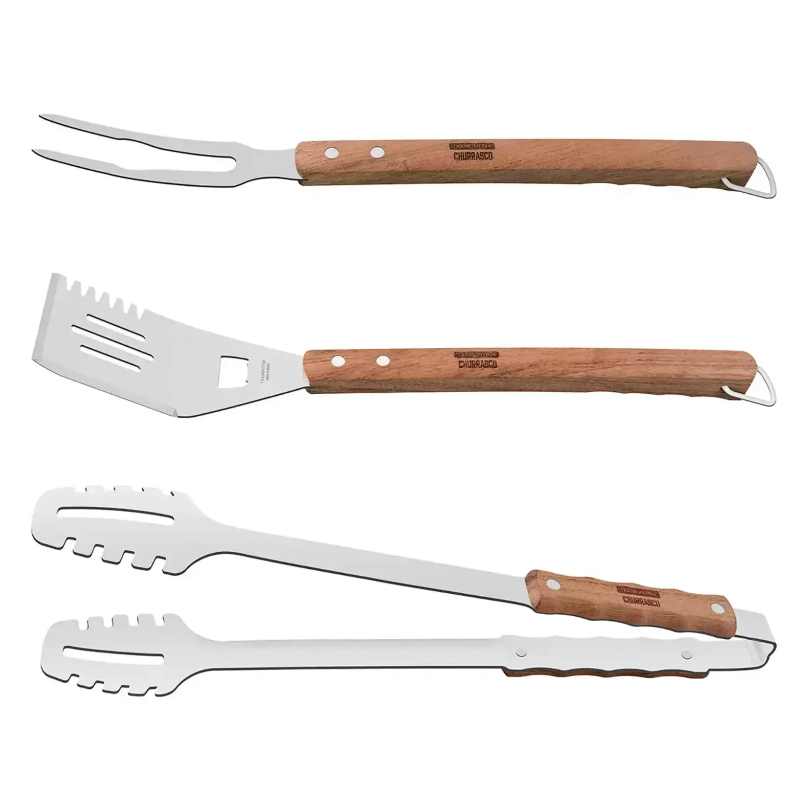 1548701 Tramontina BBQ 3 Piece Tool Set