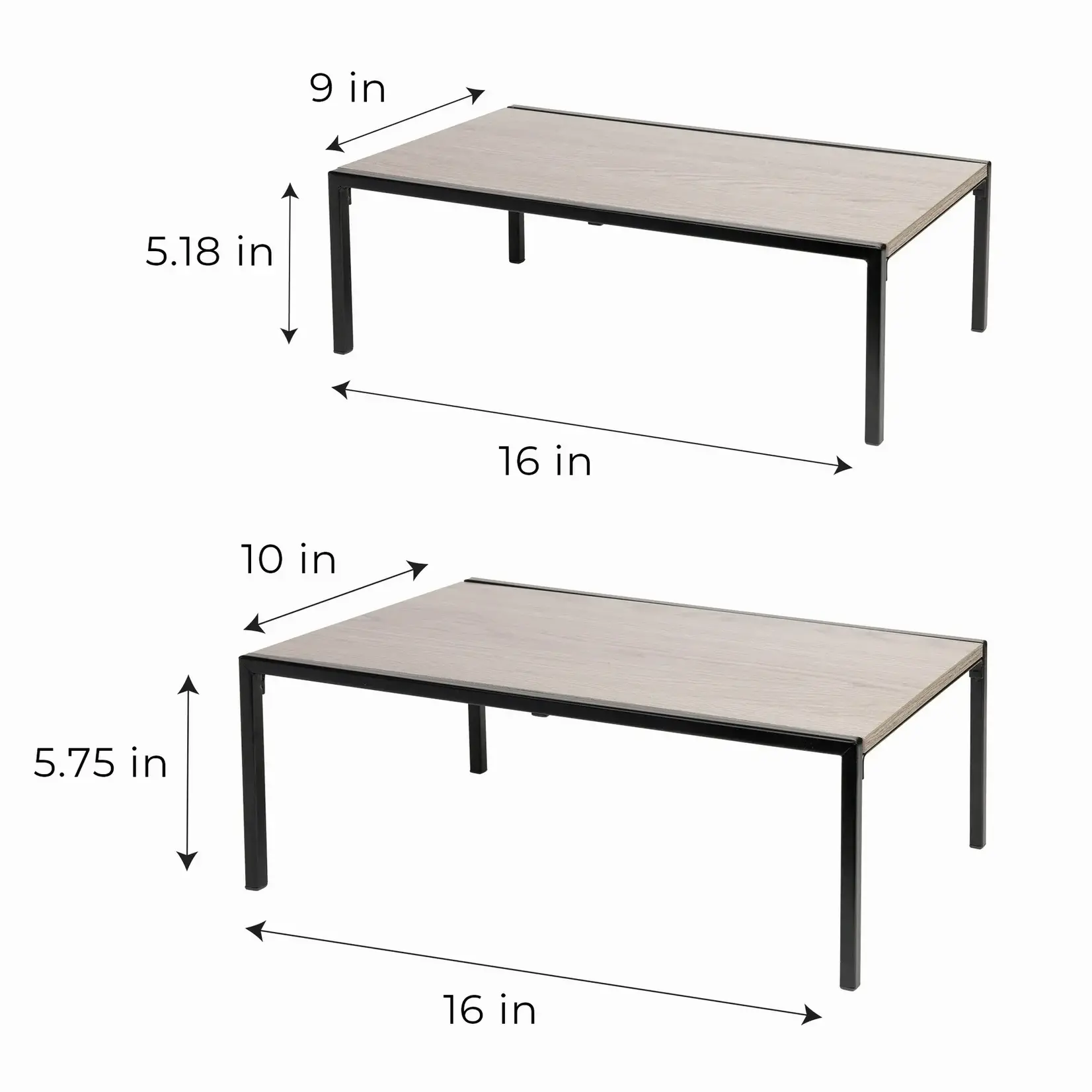 1823469 Smart Design Shelf Expandable Organizer, Set of 2