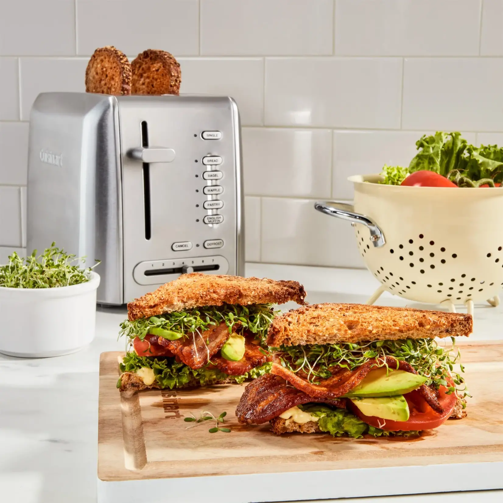*RBT-1200PC 6640772 Cuisinart Custom Select 2-slice Toaster