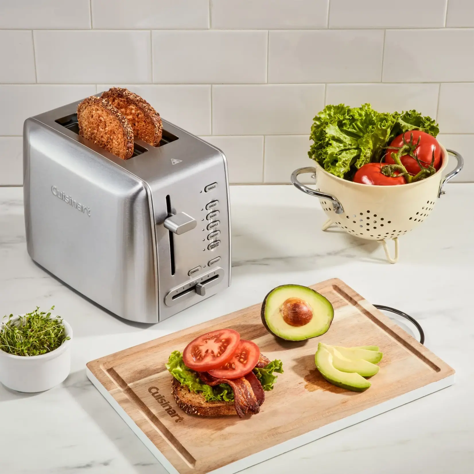 *RBT-1200PC 6640772 Cuisinart Custom Select 2-slice Toaster