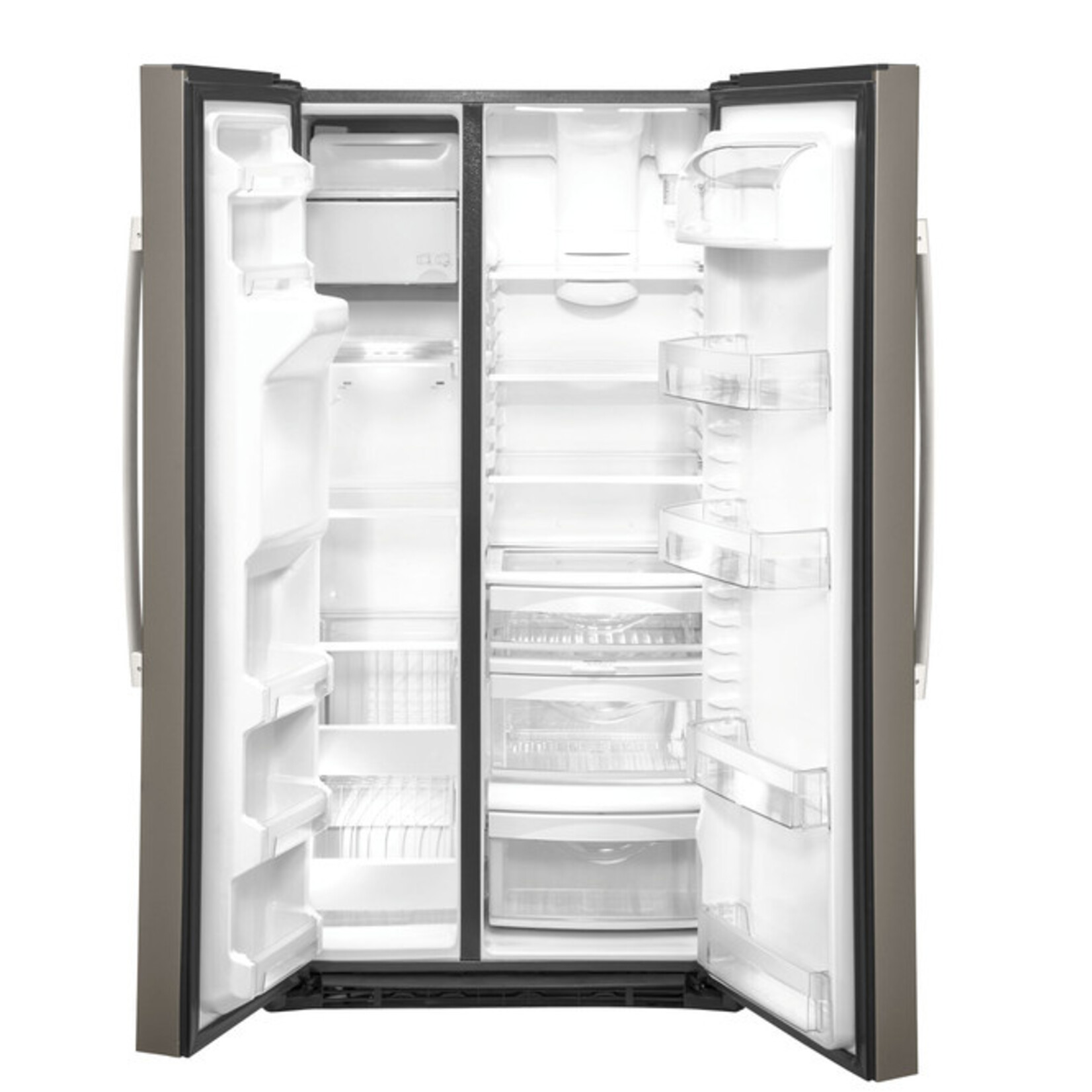 GE GE Appliances  GZS22IMNES GE® 21.8 Cu. Ft. Counter-Depth Side-By-Side RefrigeratorAND Fingerprint Resistant