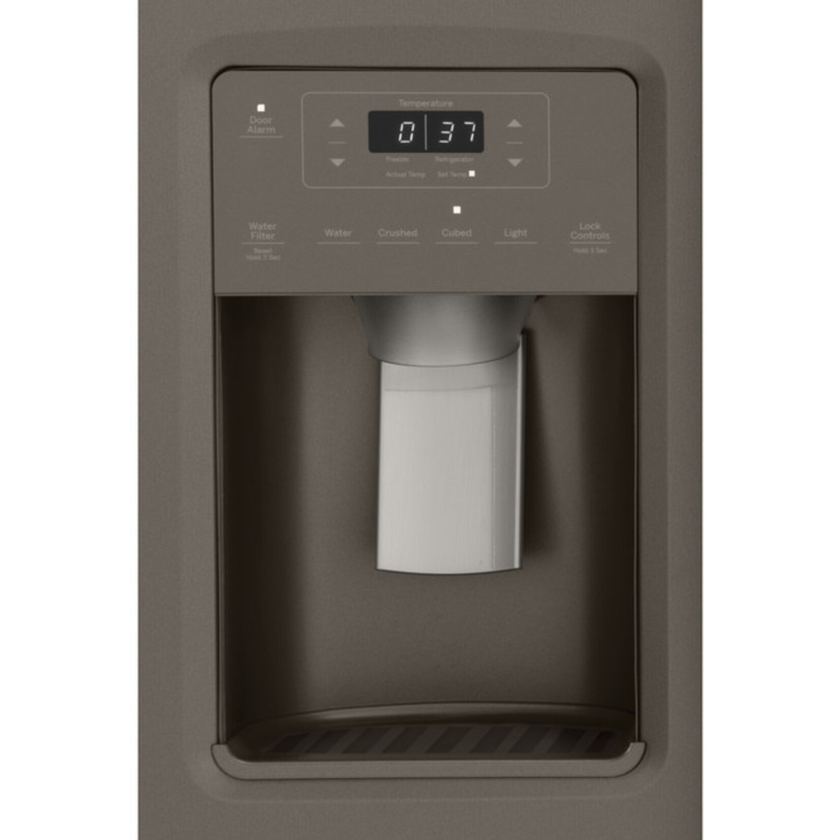 GE GE Appliances  GZS22IMNES GE® 21.8 Cu. Ft. Counter-Depth Side-By-Side RefrigeratorAND Fingerprint Resistant