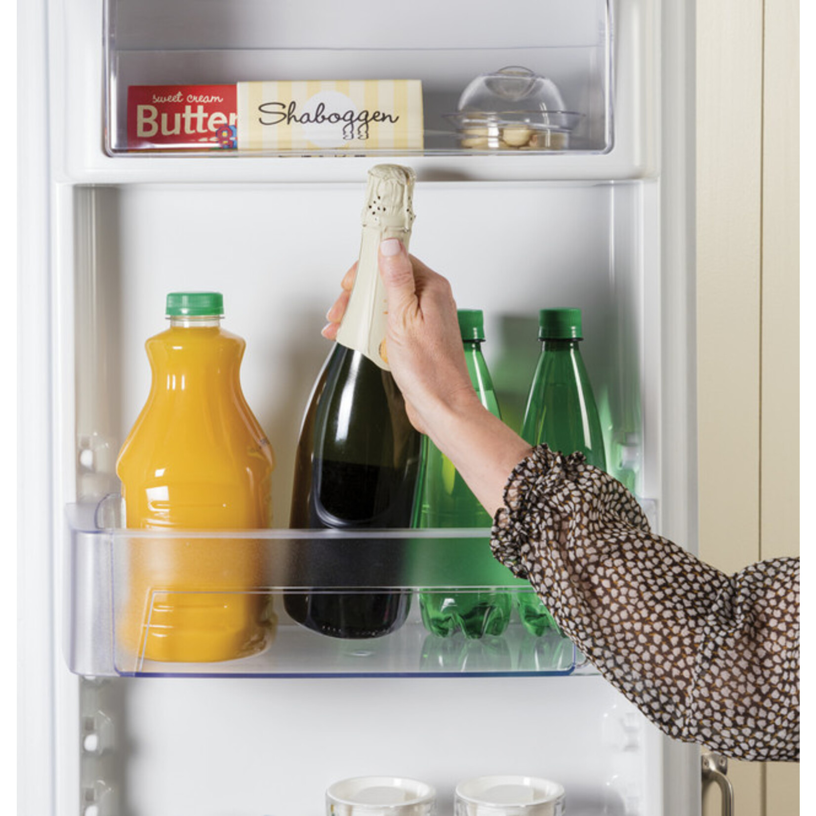 GE GE Appliances  GZS22IMNES GE® 21.8 Cu. Ft. Counter-Depth Side-By-Side RefrigeratorAND Fingerprint Resistant