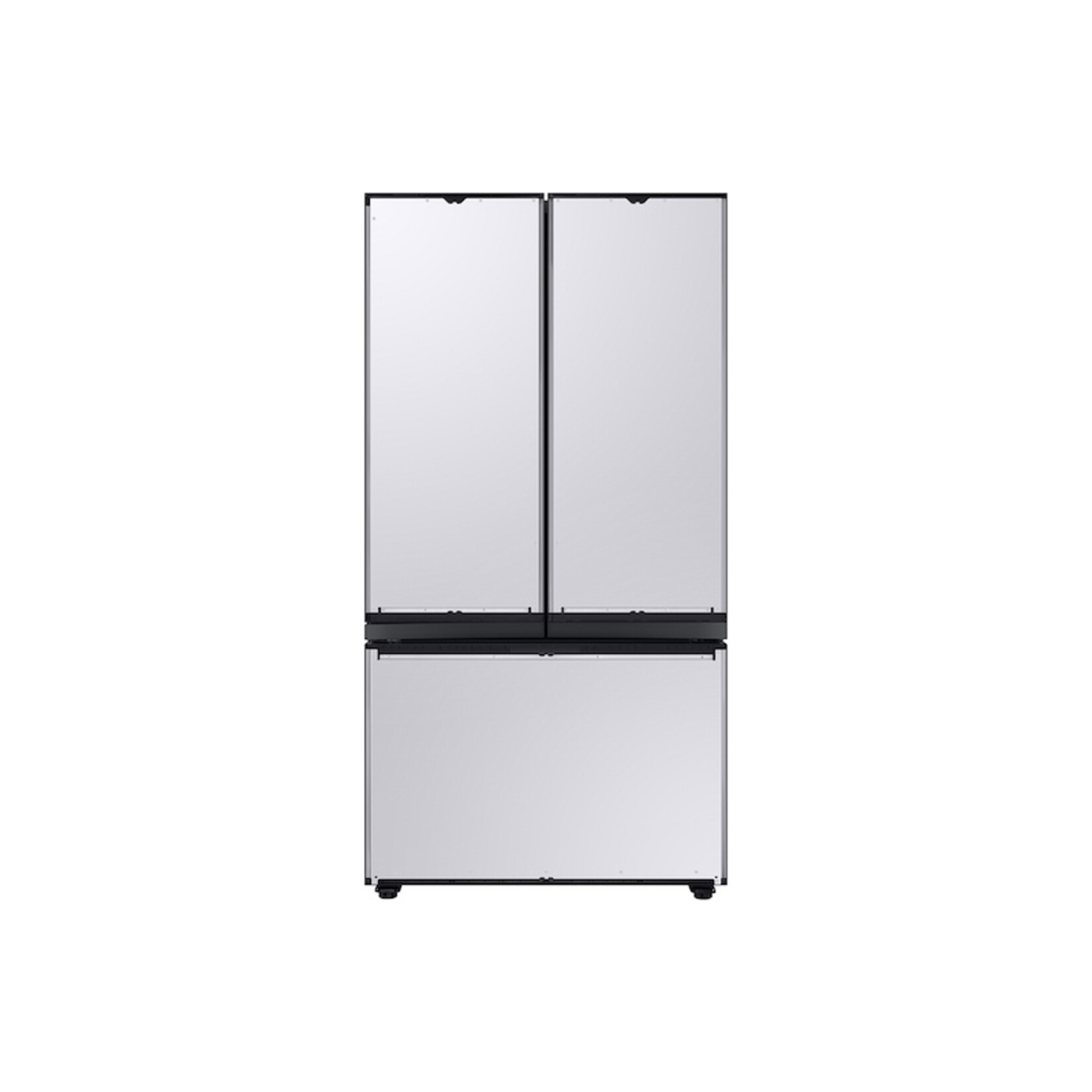 SAMSUNG #RF30BB6600AP Samsung Bespoke 30.1-cu ft Smart French Door Refrigerator with Dual Ice Maker and Water Dispenser and Door within Door (Panels Sold Separately) ENERGY STAR