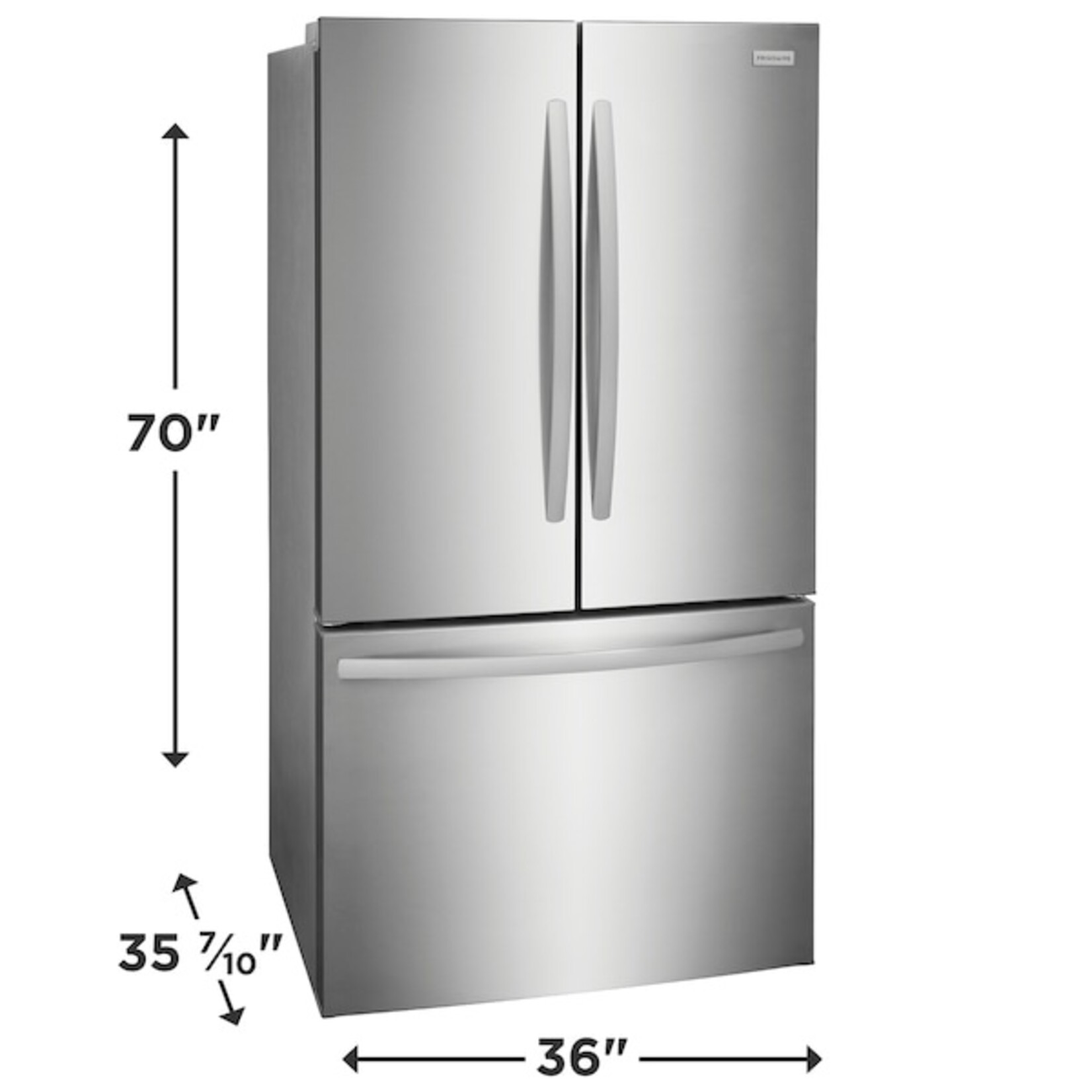 Frigidaire *FRFN2823AS Frigidaire 28.8 Cu. Ft. Standard-Depth French Door Refrigerator