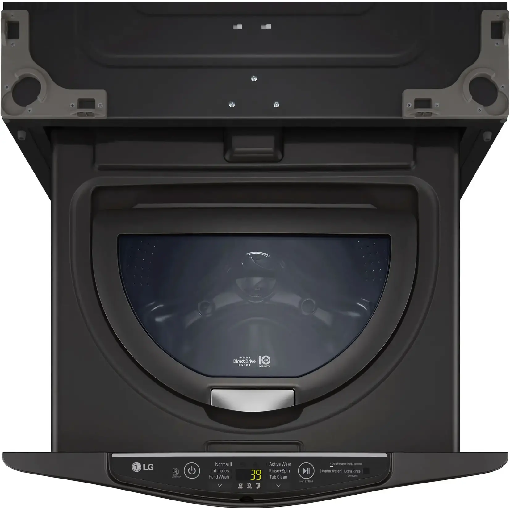 LG #*WD200CB 1.0 cu. ft. LG SideKick™ Pedestal Washer, LG TWINWash™ Compatible