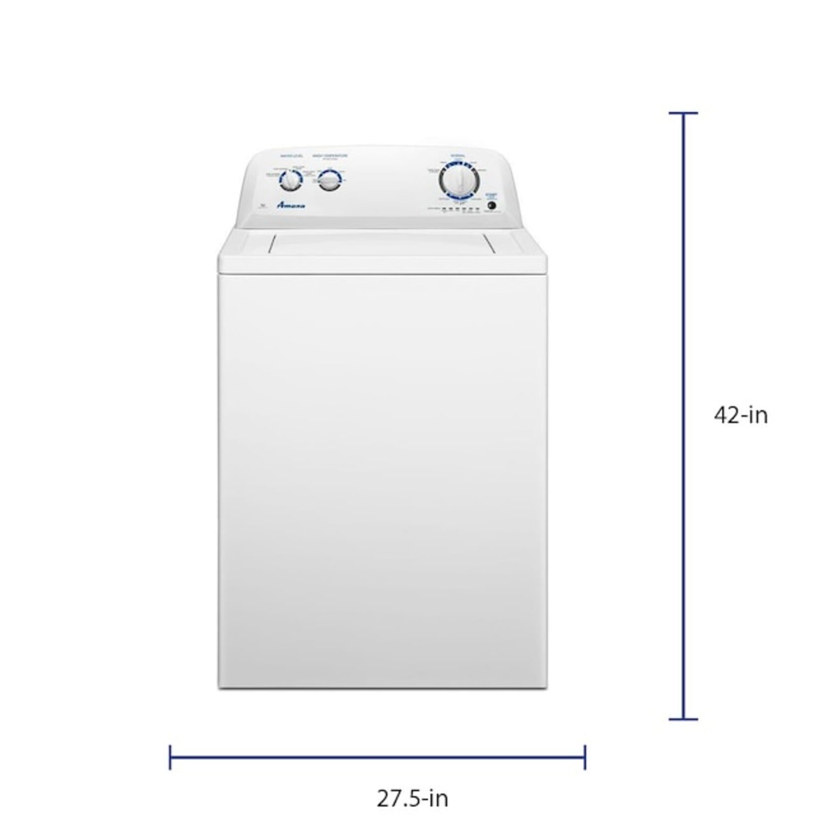 Amana Used Amana NTW4516FW 3.5-cu ft Agitator Top-Load Washer (White)