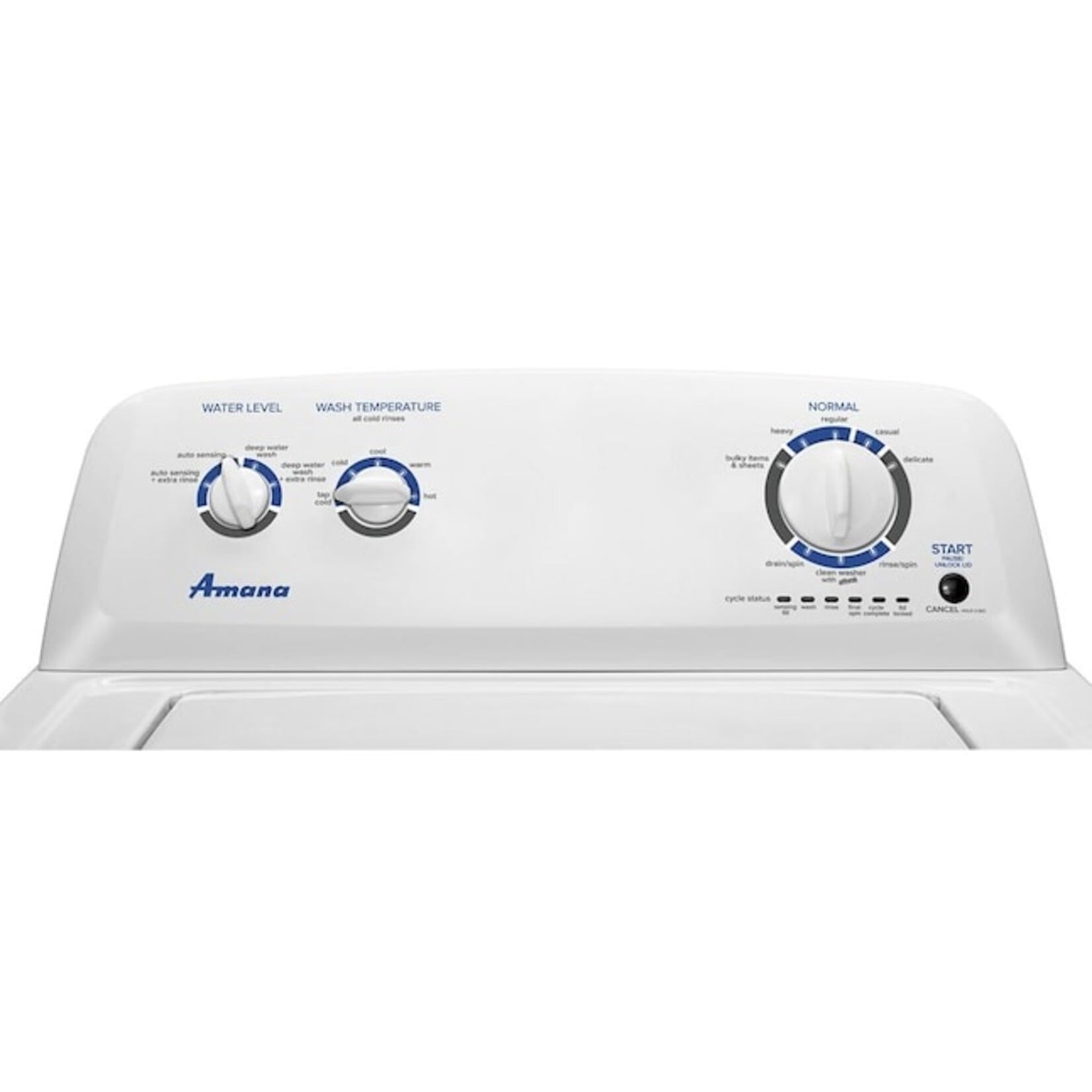Amana Used Amana NTW4516FW 3.5-cu ft Agitator Top-Load Washer (White)