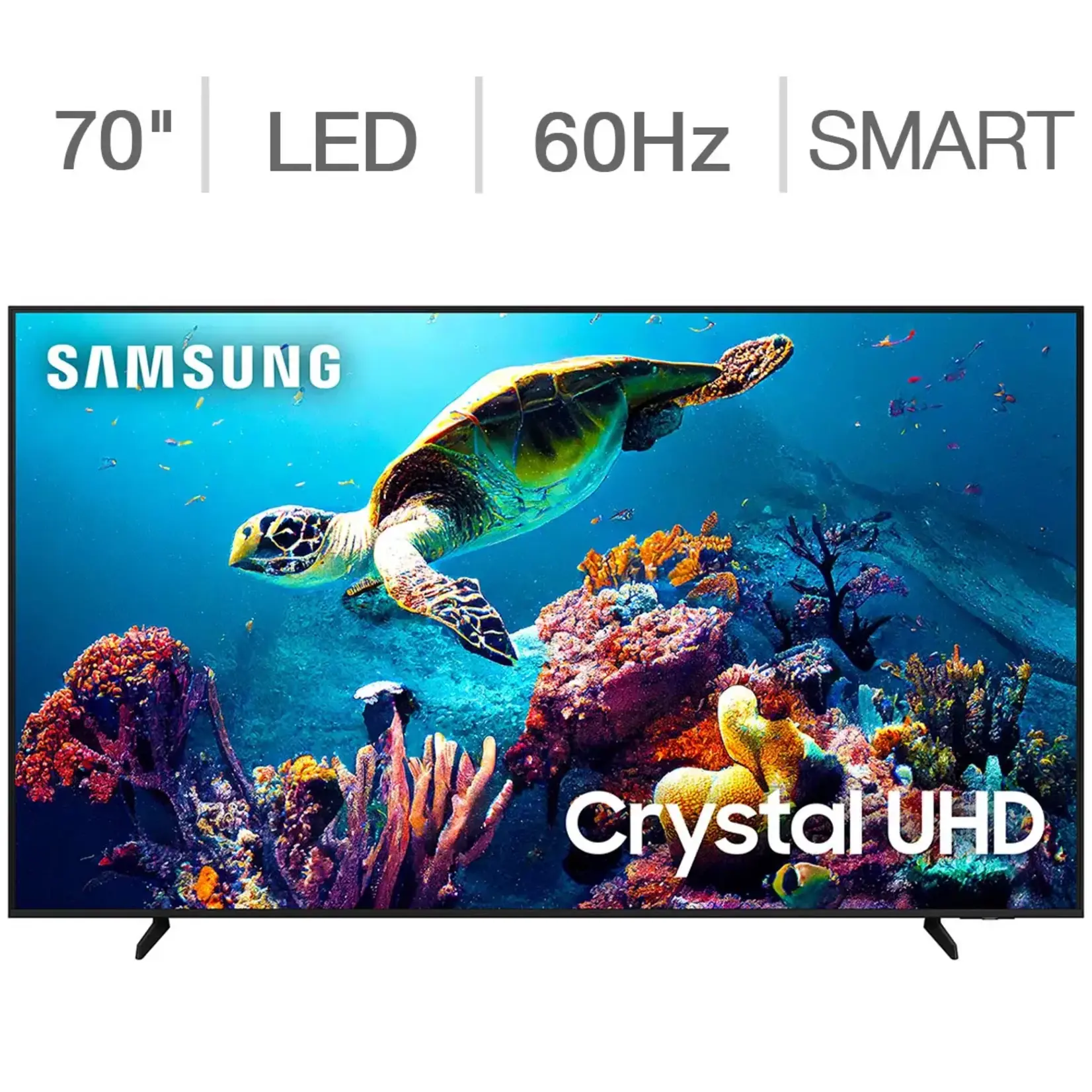 SAMSUNG #UN70DU6900DXZA Samsung 70" Class - DU6900D Series - 4K UHD LED Smart TV