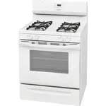 Frigidaire *FCRG3015AW30 in. 5.0 cu. ft. Gas Range with Manual Clean in White