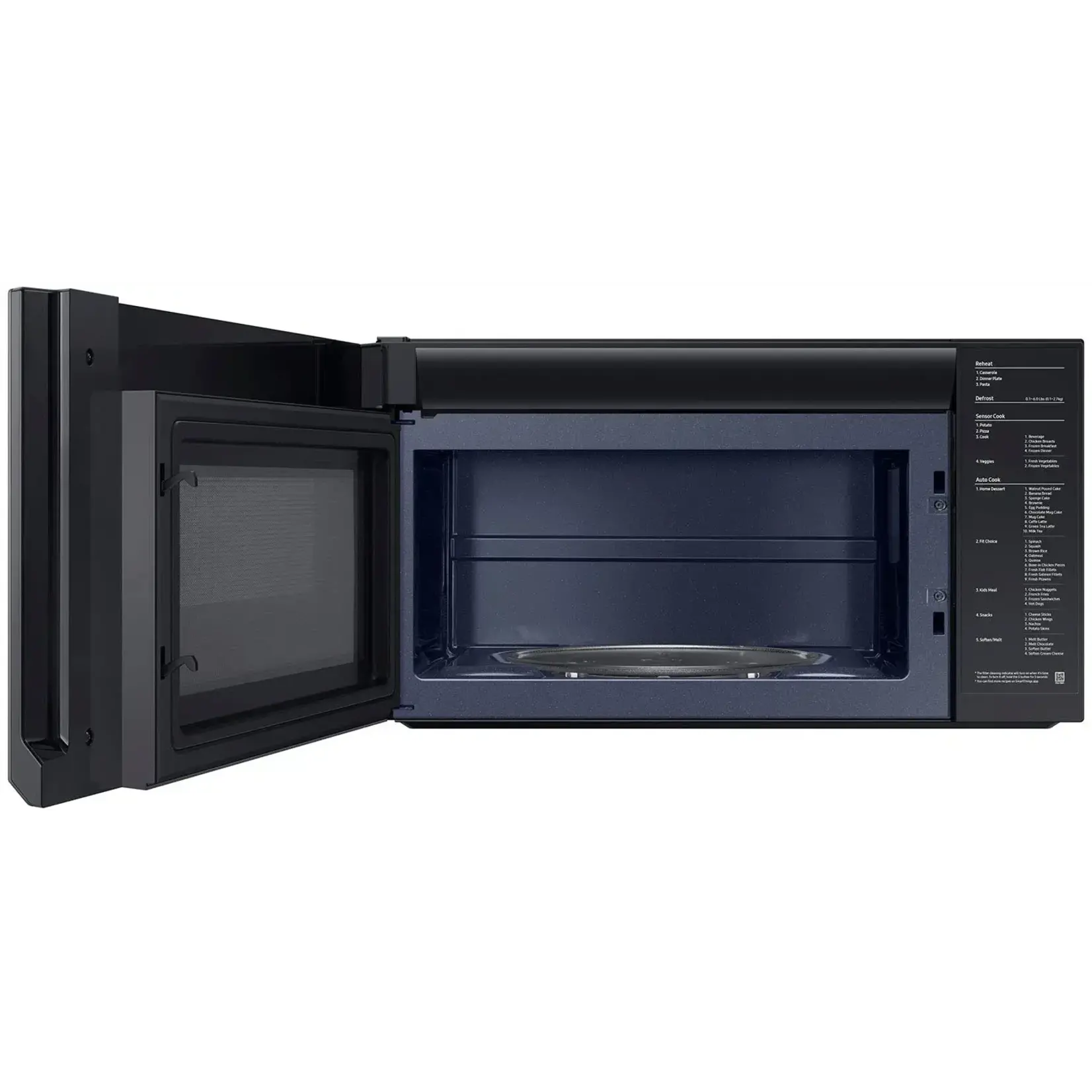 SAMSUNG #*ME21DG6300SRAA Samsung 2.1 cu. ft. Over-the-Range Microwave with Wi-Fi in Fingerprint Resistant Stainless Steel