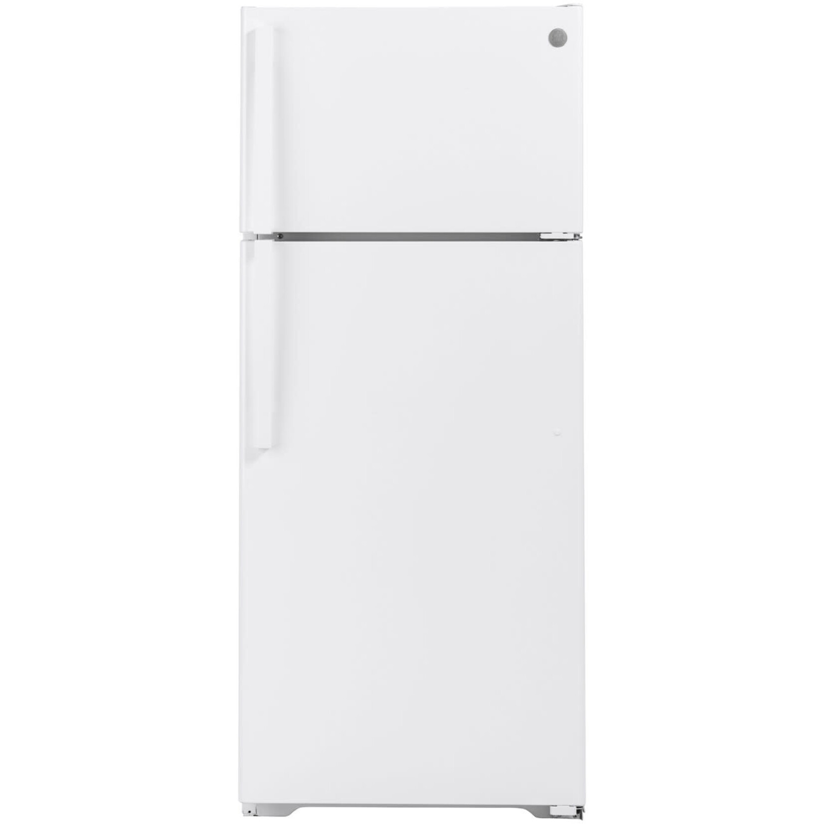 GE #GTS18GTNRWW GE® 17.5 cu. ft. Top Freezer Refrigerator in White