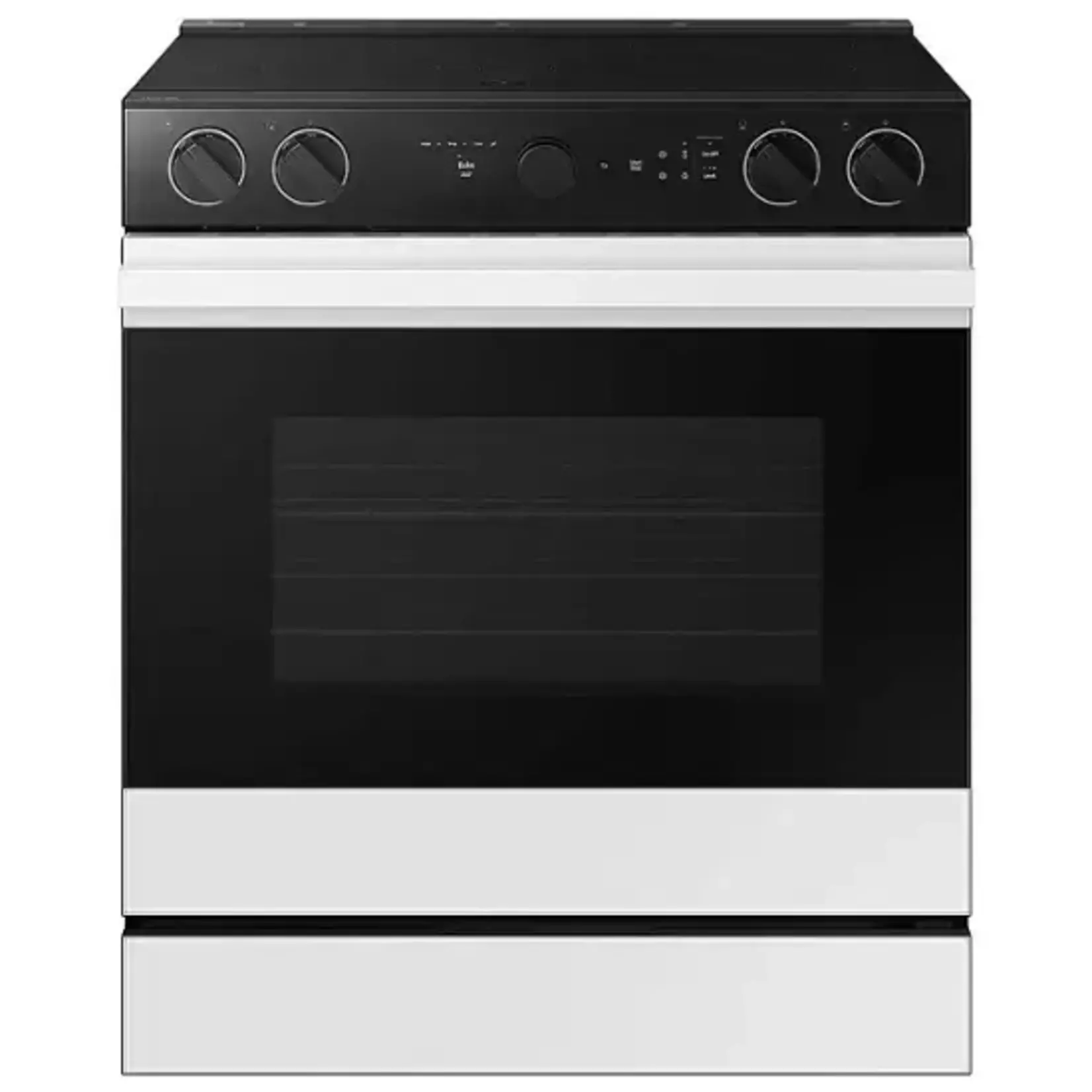 SAMSUNG *NSE6DB870012AA Samsung - Bespoke 6.3 Cu. Ft. Slide-In Electric Range with Smart Oven
