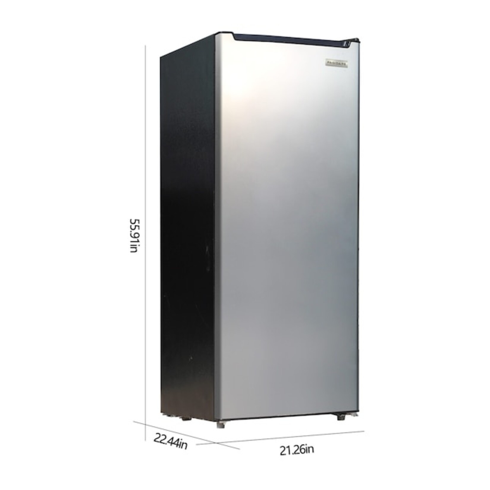 Frigidaire EFRF7010 Frigidaire 7-cu ft Convertible Upright Freezer/Refrigerator (Stainless Steel)
