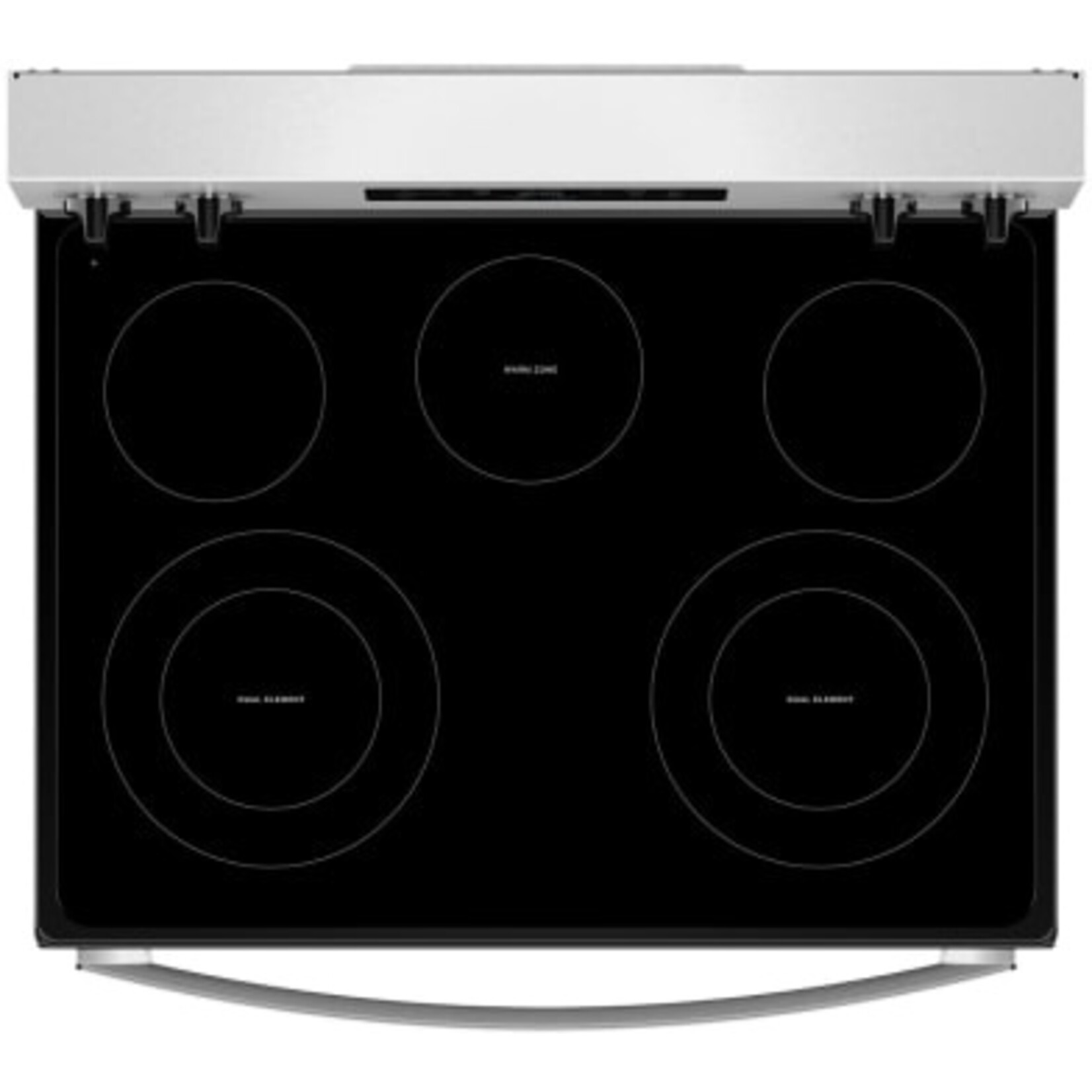 Whirlpool #WFES3330RS Whirlpool 30 in. 5 Burner Element Freestanding Electric Range in Stainless Steel with Thermal