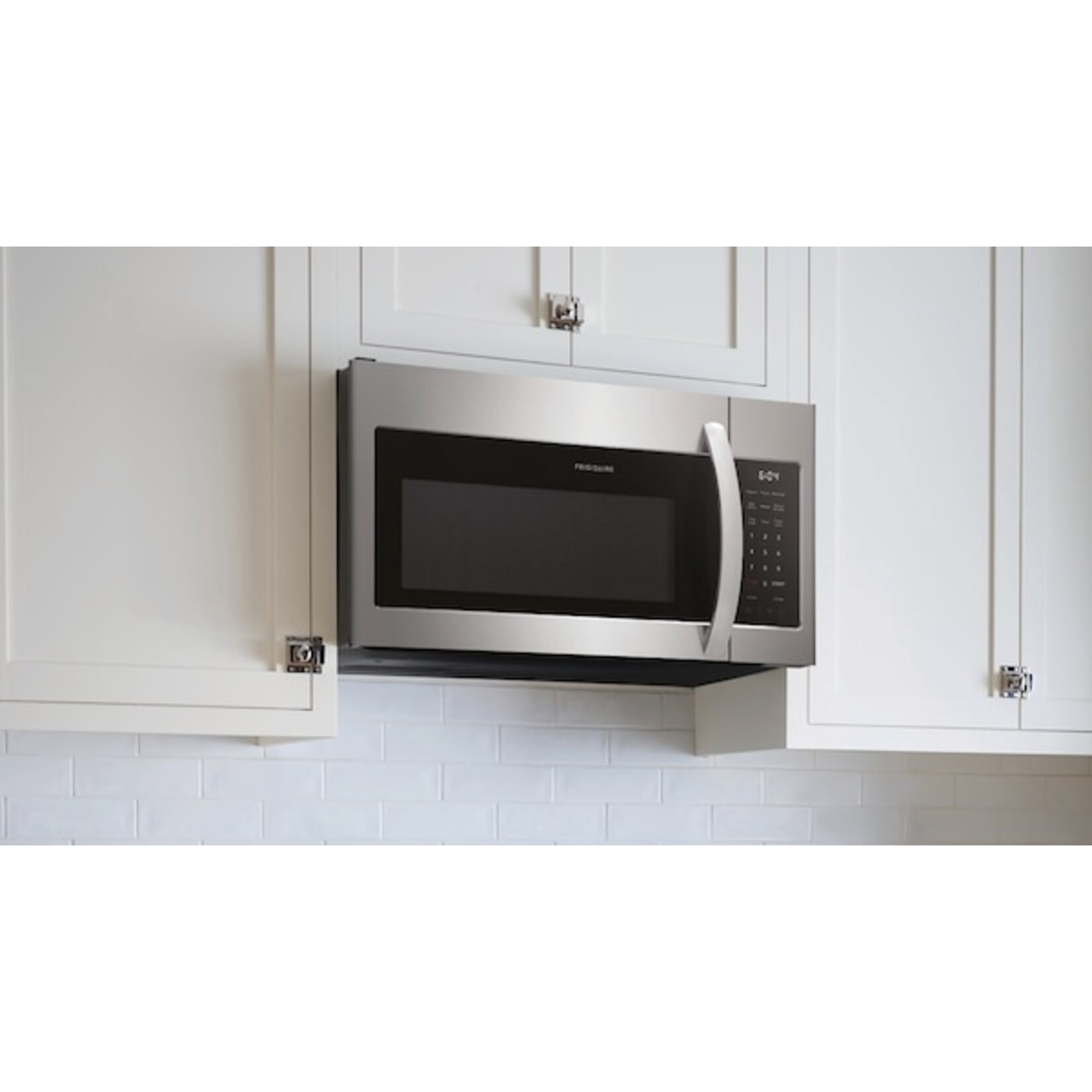 Frigidaire #*FMOS184LBF Frigidaire 1.8-cu ft 1000-Watt 29.88-in Over-the-Range Microwave (Fingerprint Resistant Stainless Steel)
