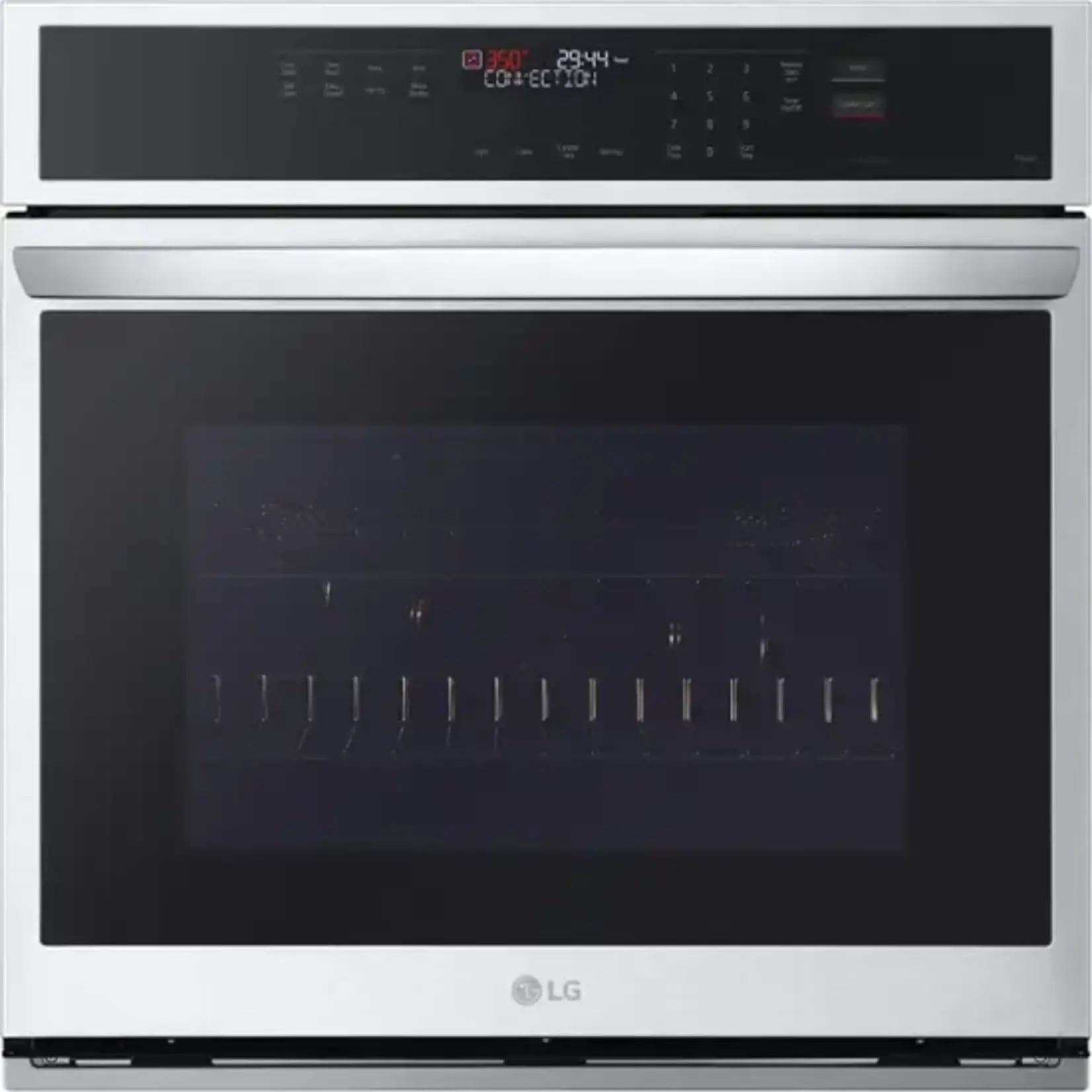 LG *LG - 30" Smart Built-In Single Electric Convection Wall Oven with Air Fry - Stainless Steel