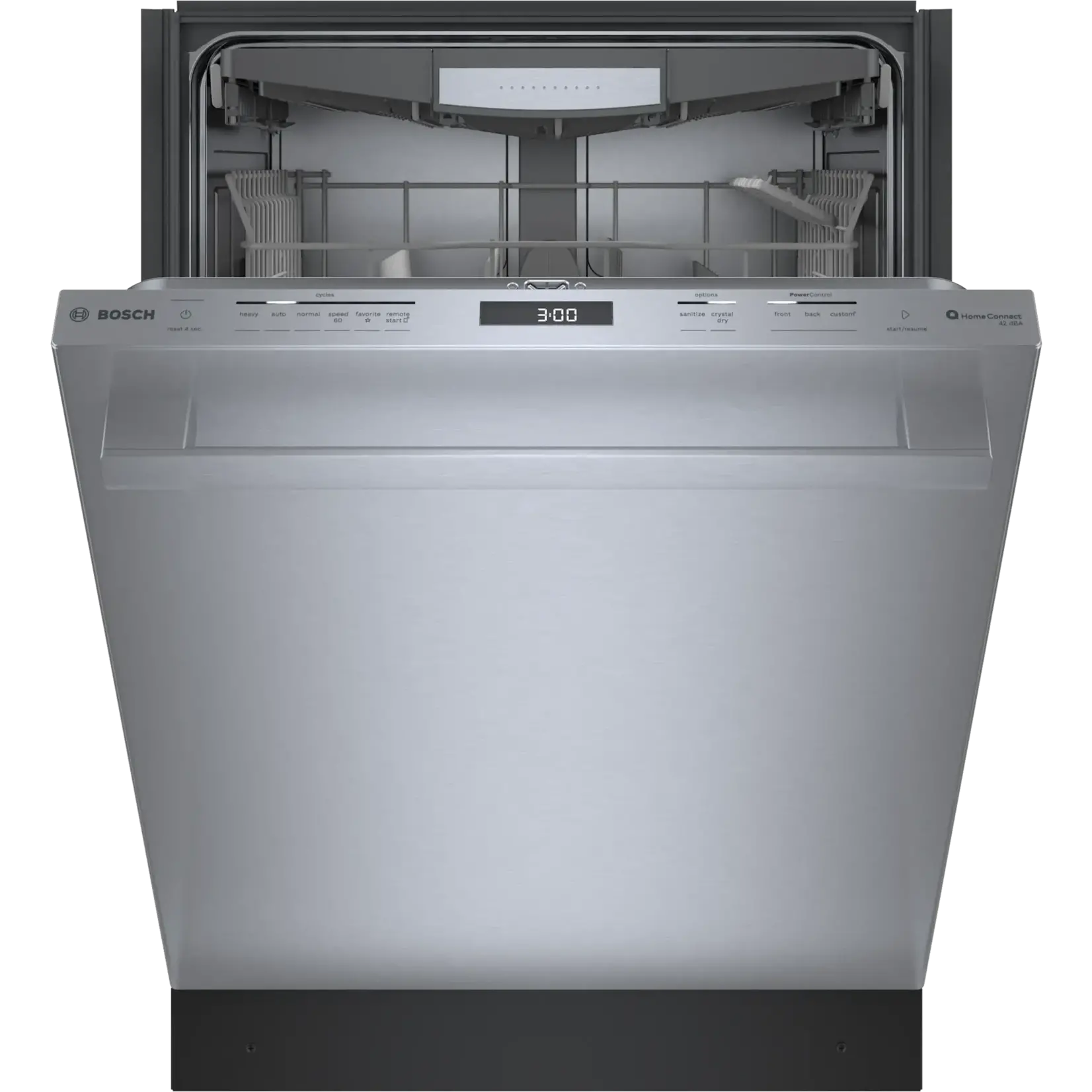BOSCH #SHX78CM5N  800 Series 24 in. Stainless Steel Top Control Tall Tub Bar Handle Dishwasher with Stainless Steel Tub, 42 dBA